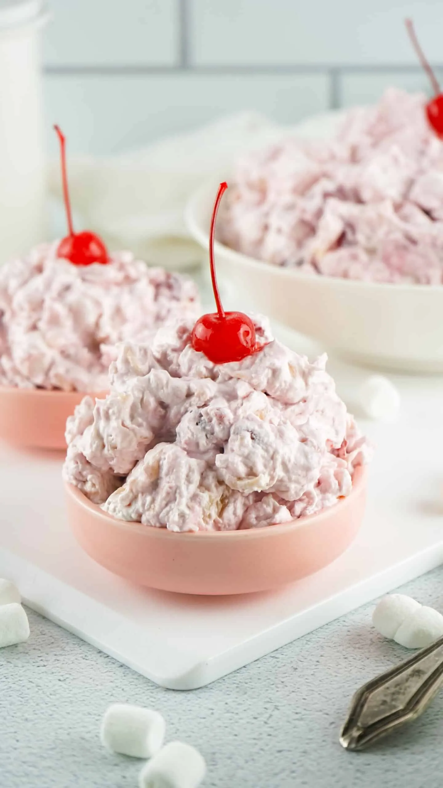 Easy Cherry Fluff Salad