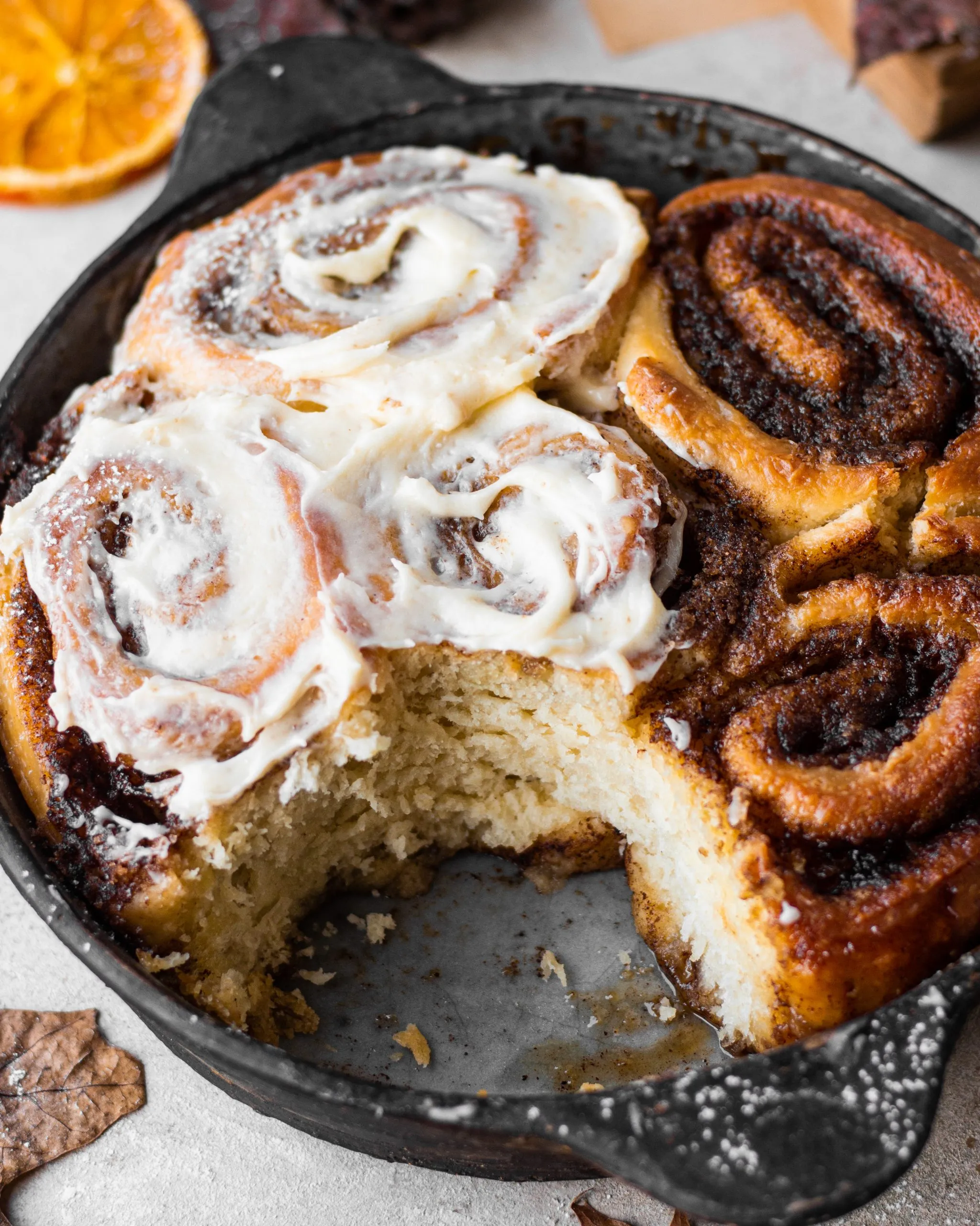 Easy Eggless Cinnamon Rolls