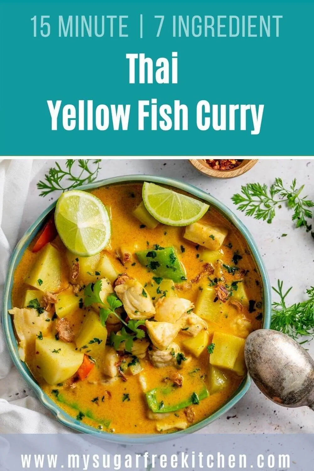Easy From Scratch Thai Yellow Curry with Fish
