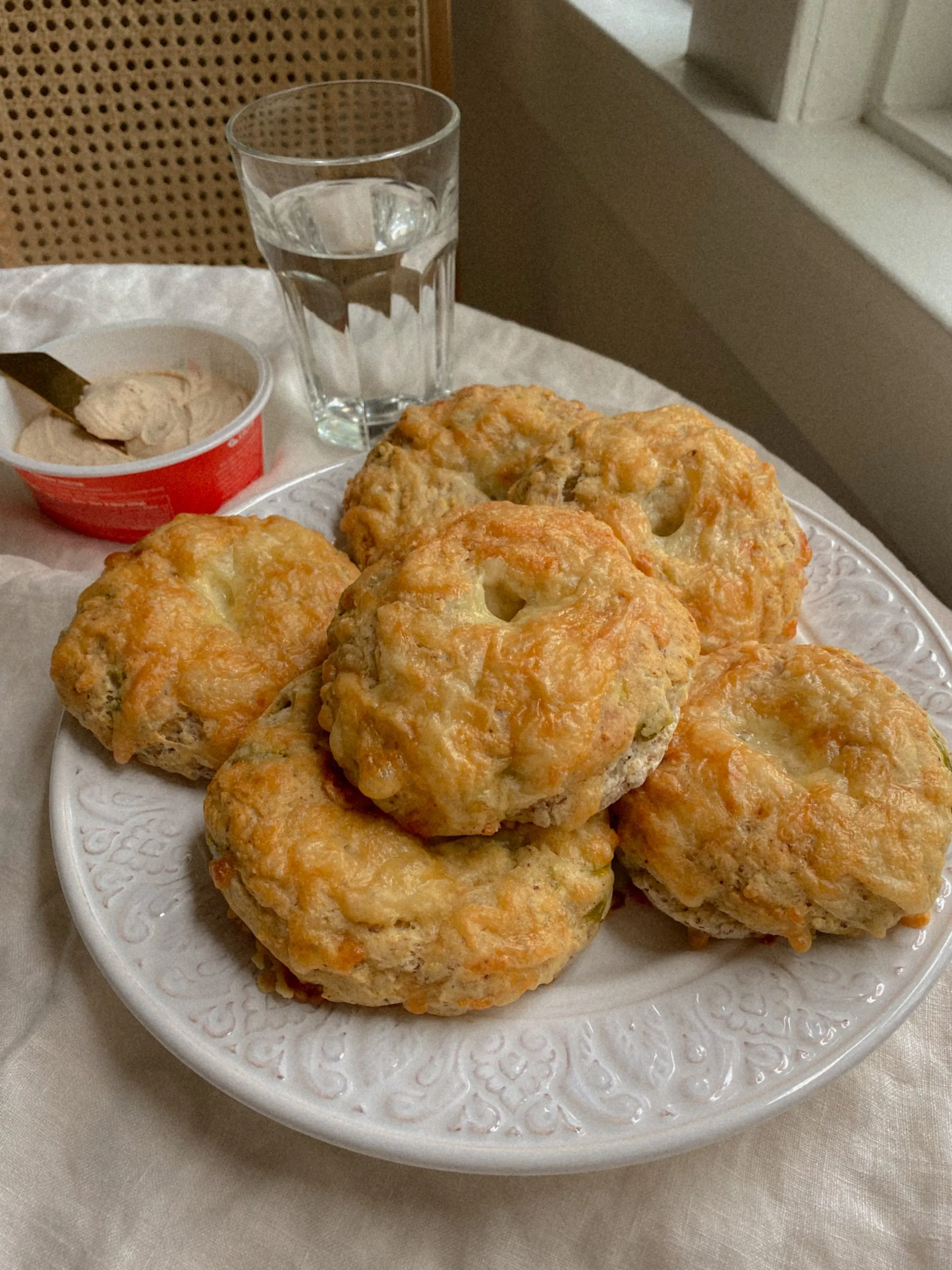 Easy Gluten Free Cheddar Jalapeno Bagels Nut Free Version