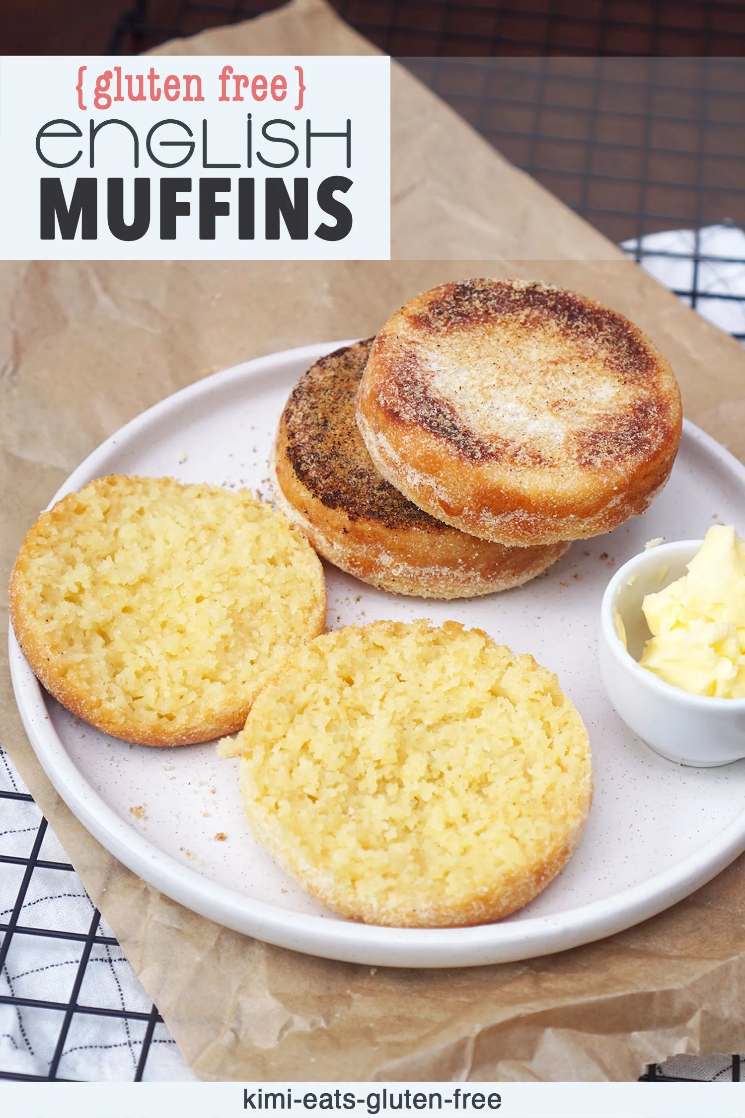 Easy Gluten Free English Muffins