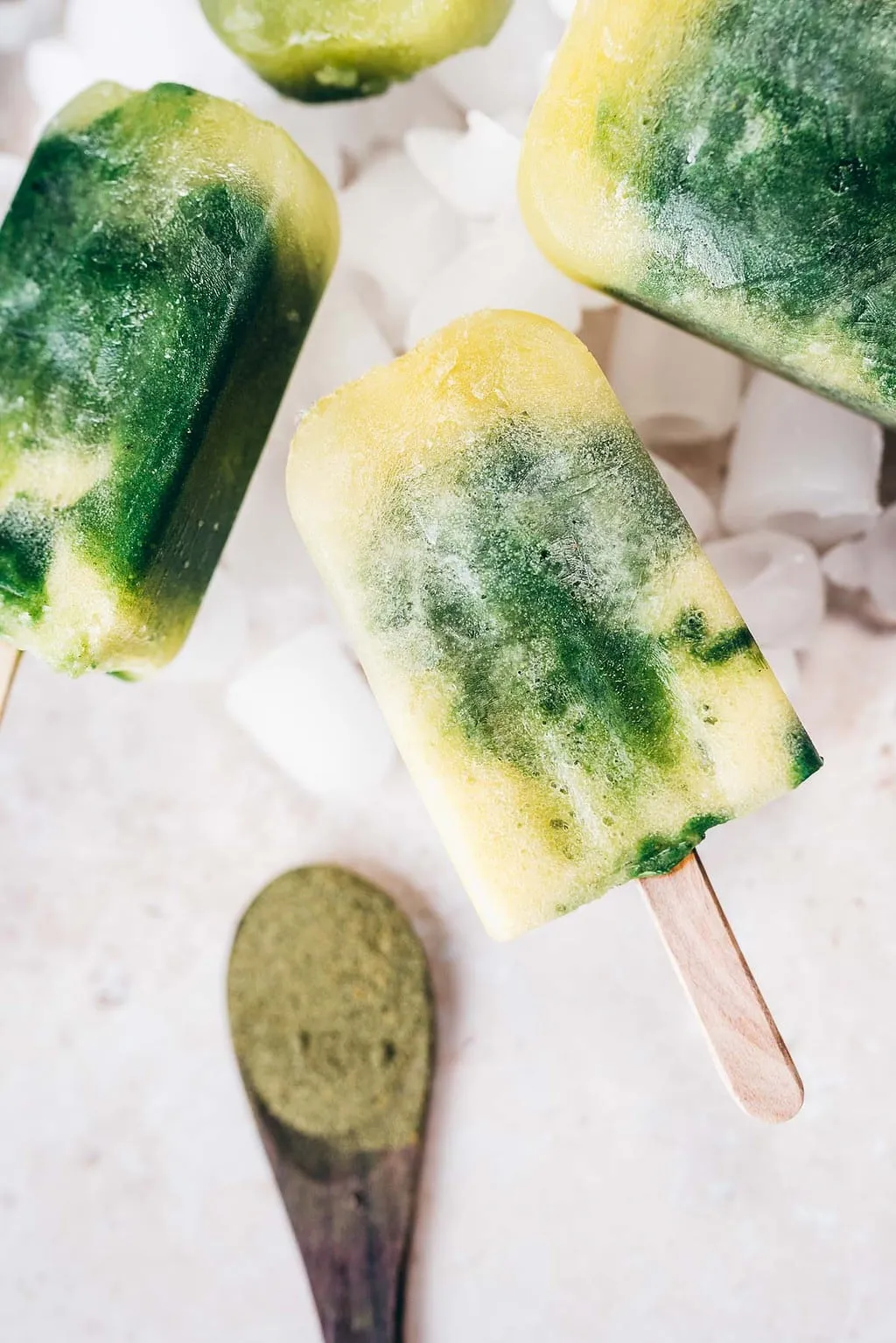 Easy Green Smoothie Popsicles