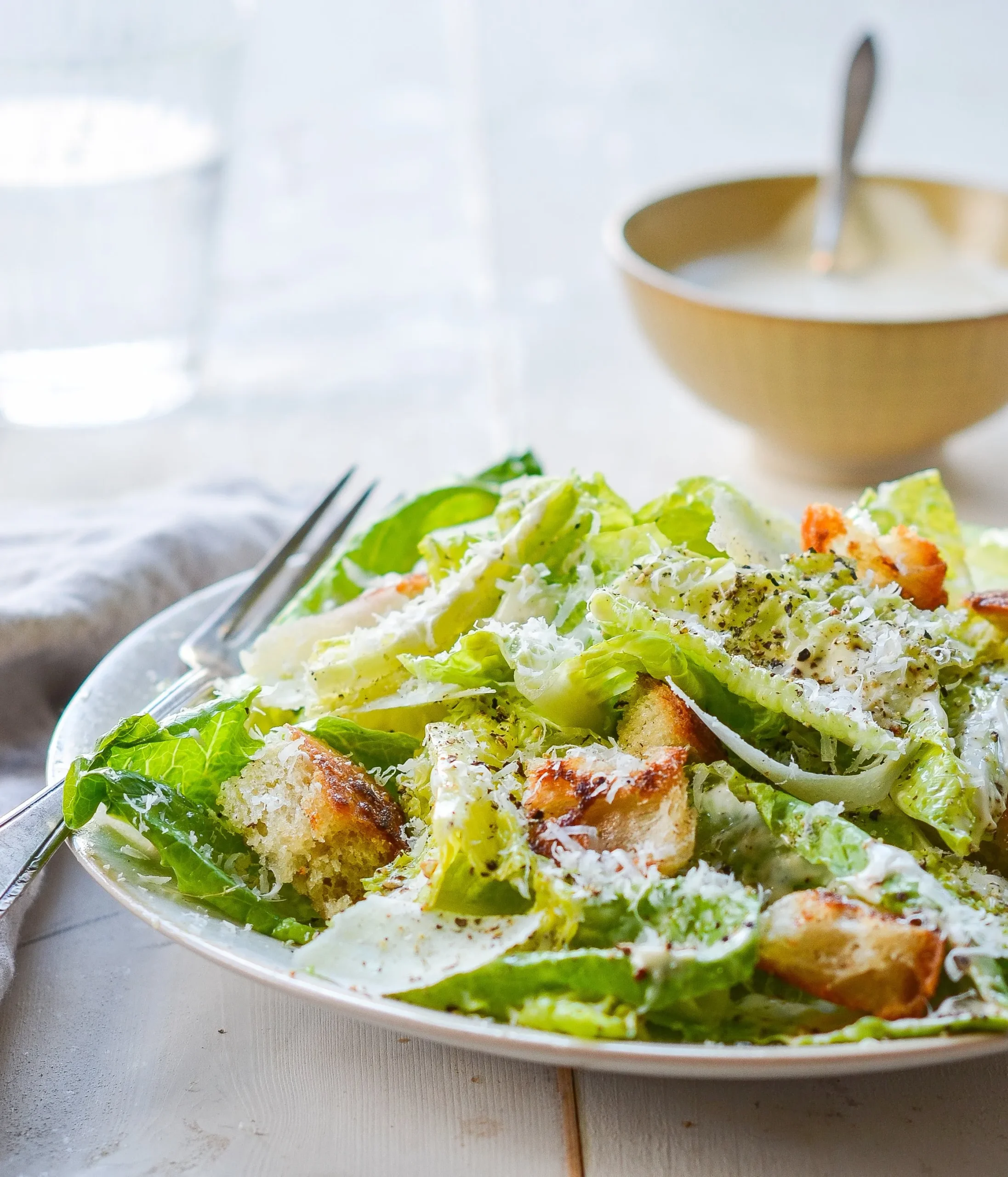 Easy Homemade Caesar Salad