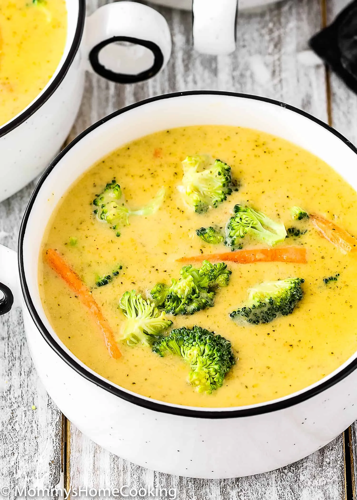 Easy Instant Pot Broccoli Cheddar Soup