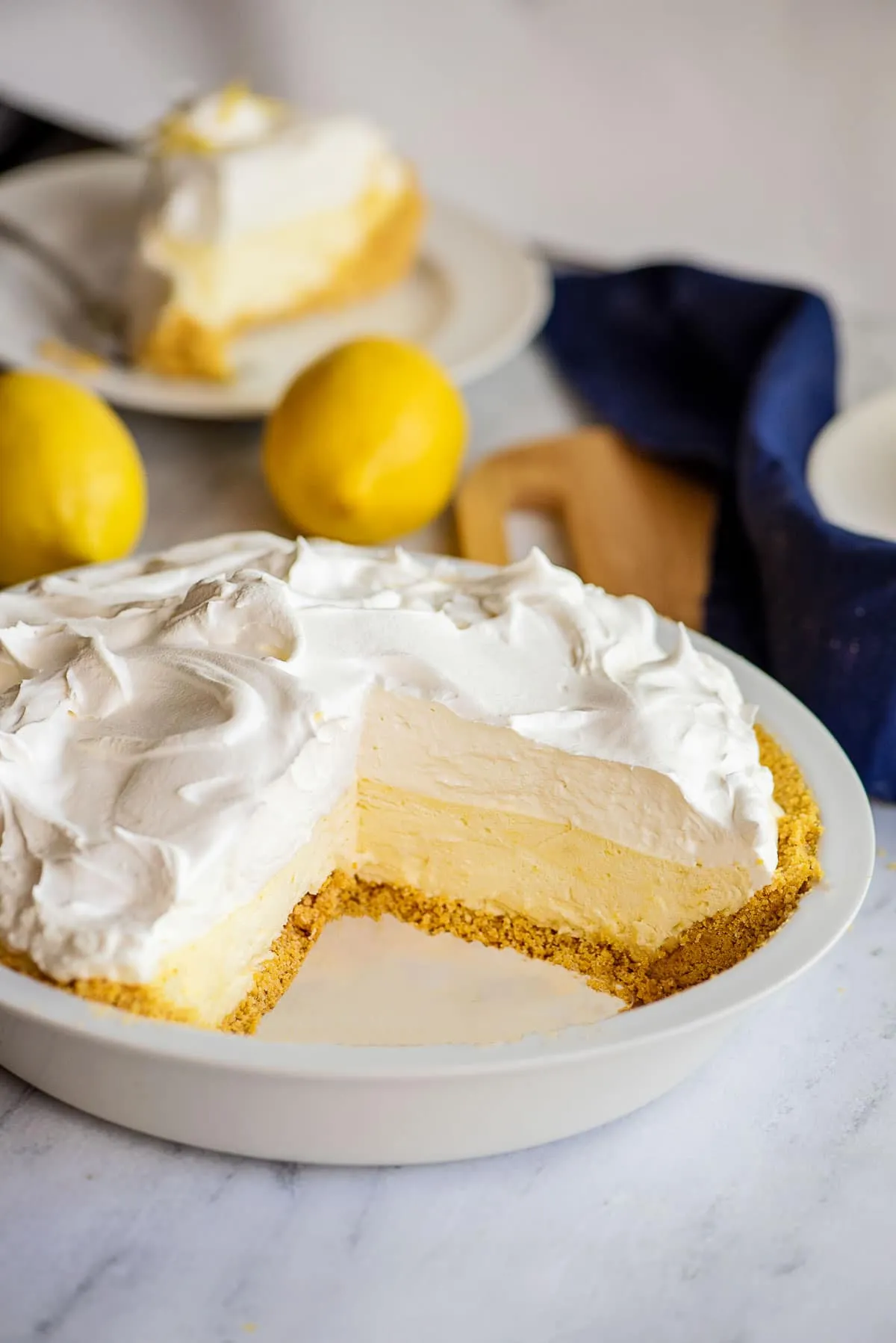 Easy Lemon Chiffon Pie