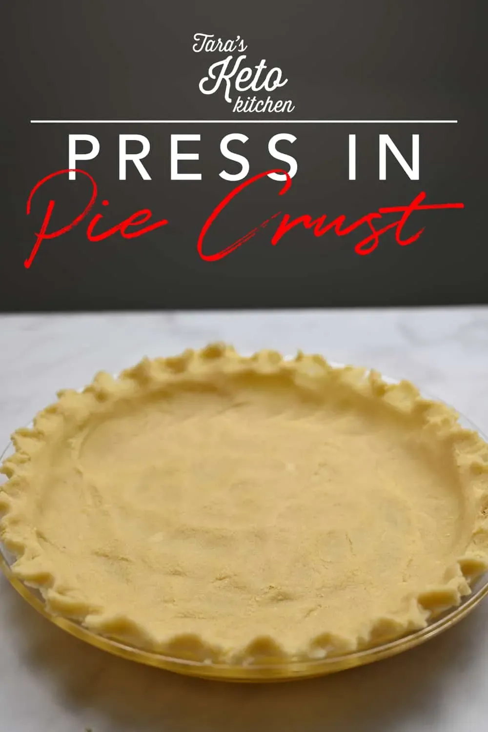 Easy Low Carb Press In Pie Crust