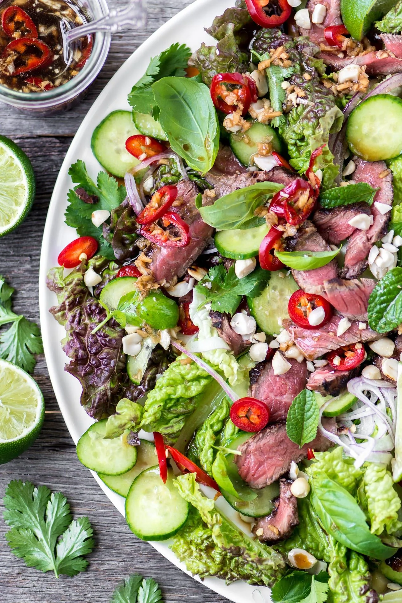 Easy Low Carb Thai Beef Salad