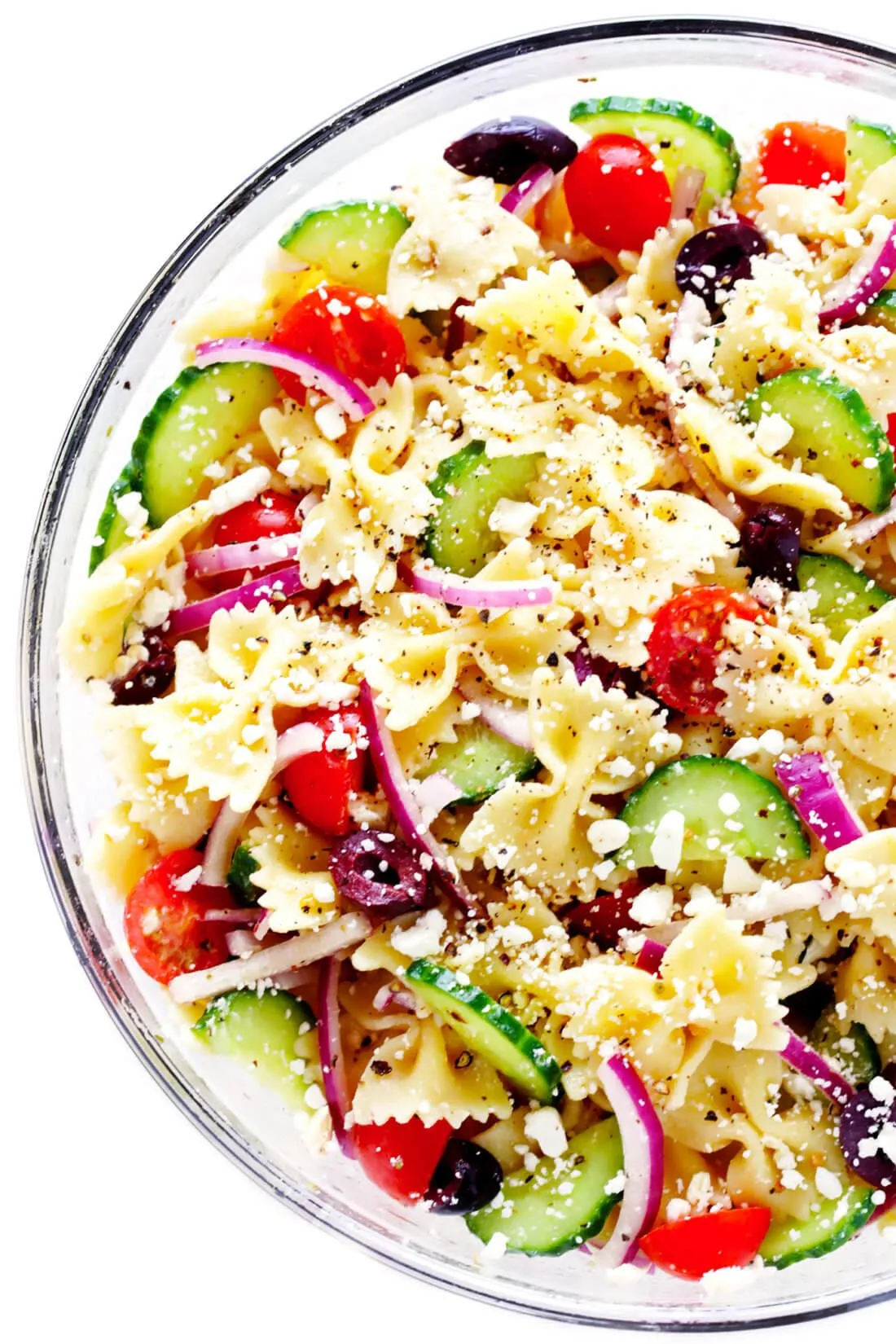 Easy Mediterranean Pasta Salad