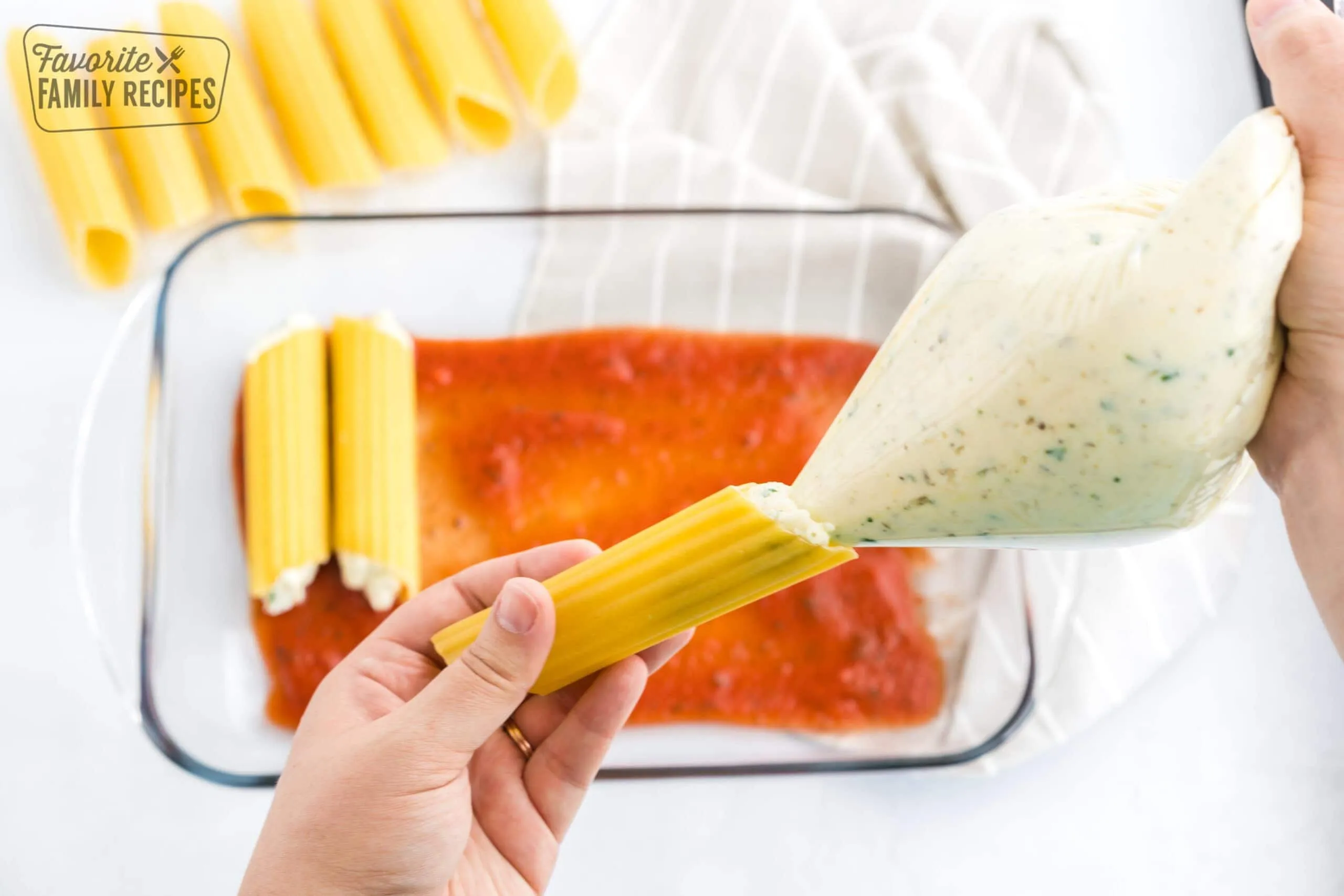Easy Method for Manicotti