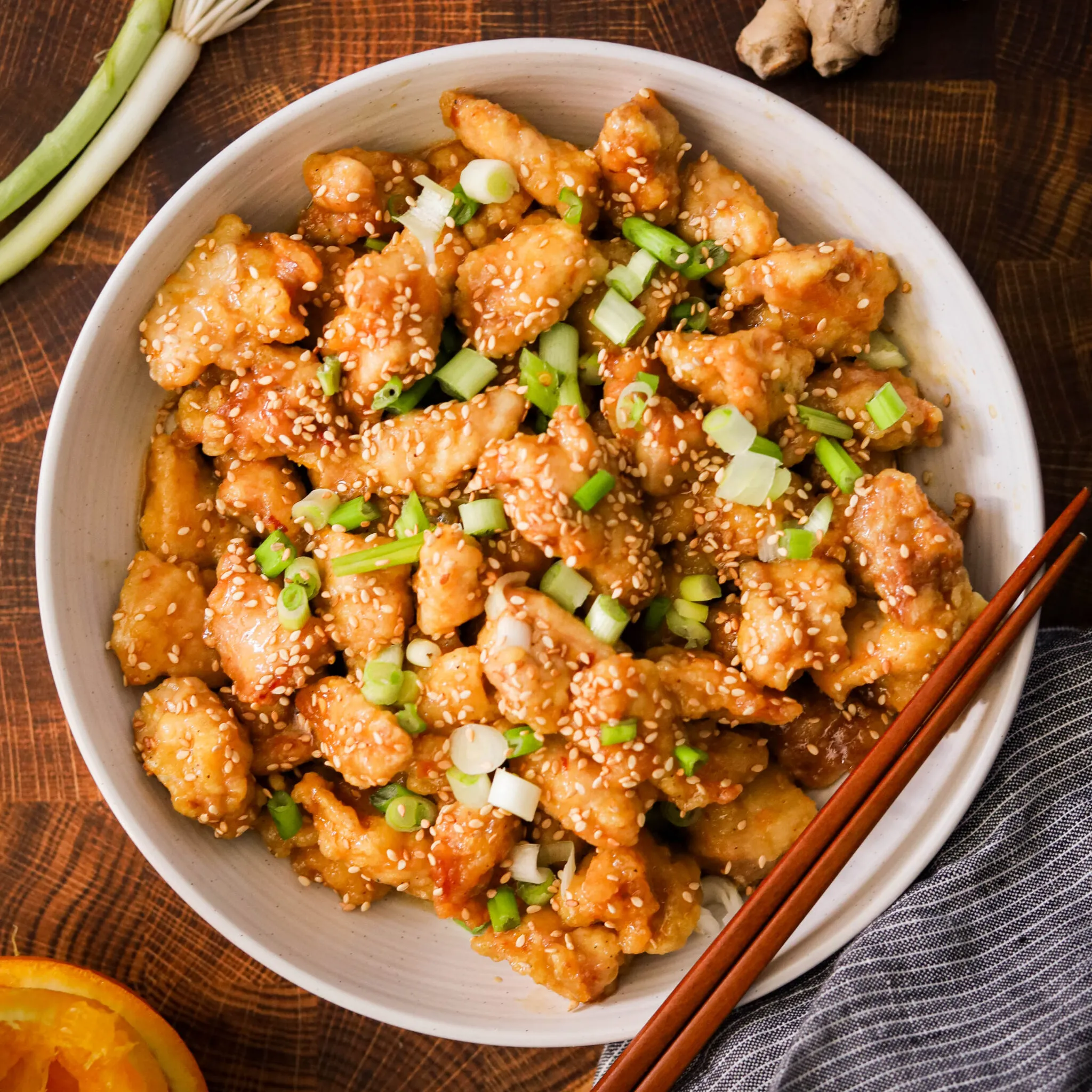 Easy Orange Chicken from Scratch