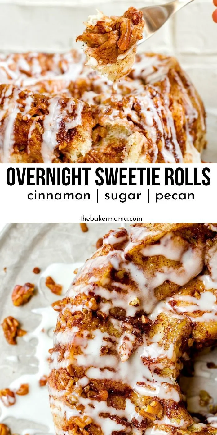 Easy Overnight Sweetie Rolls