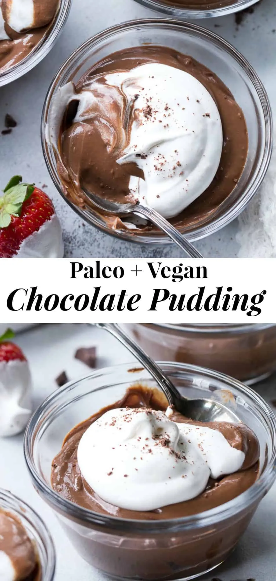 Easy Paleo Vegan Chocolate Pudding