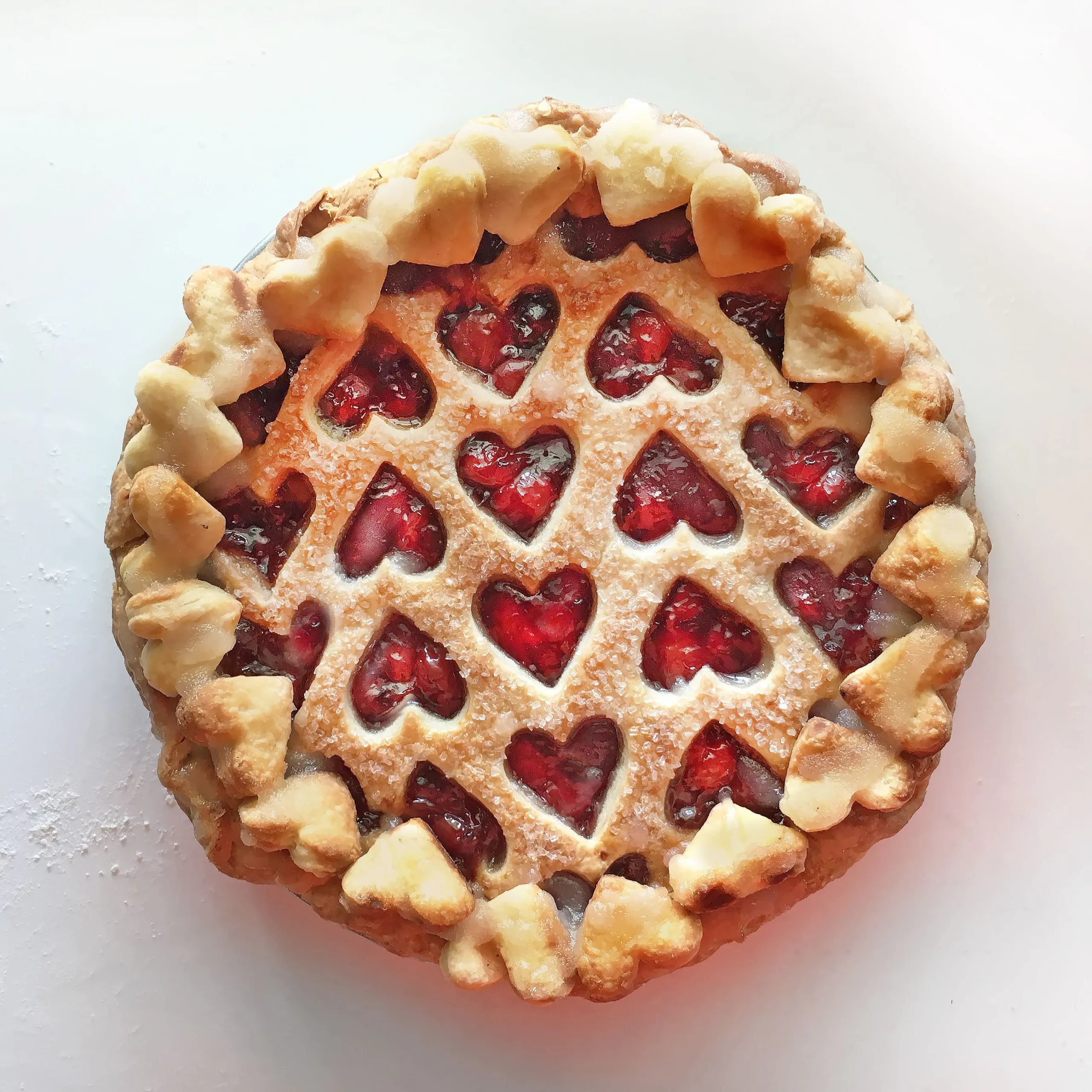 Easy Pie Crust Hearts
