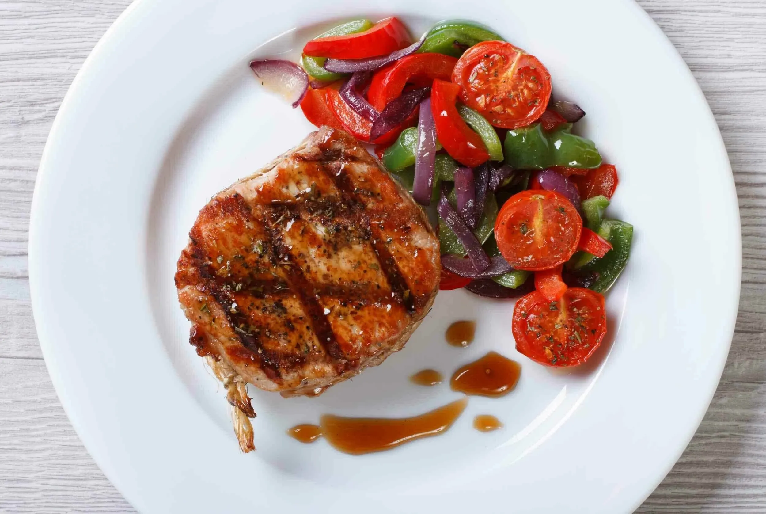 Easy Pork Medallions with Maple Balsamic Sauce