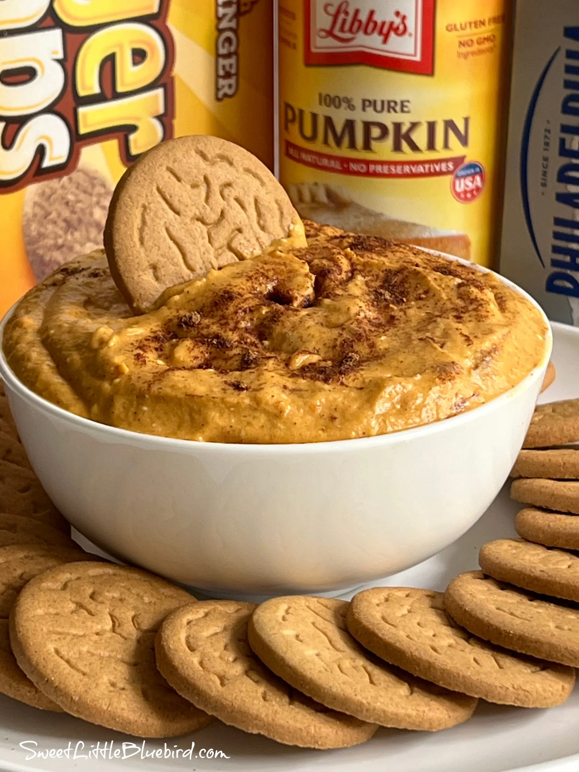Easy Pumpkin Dip Cheesecake