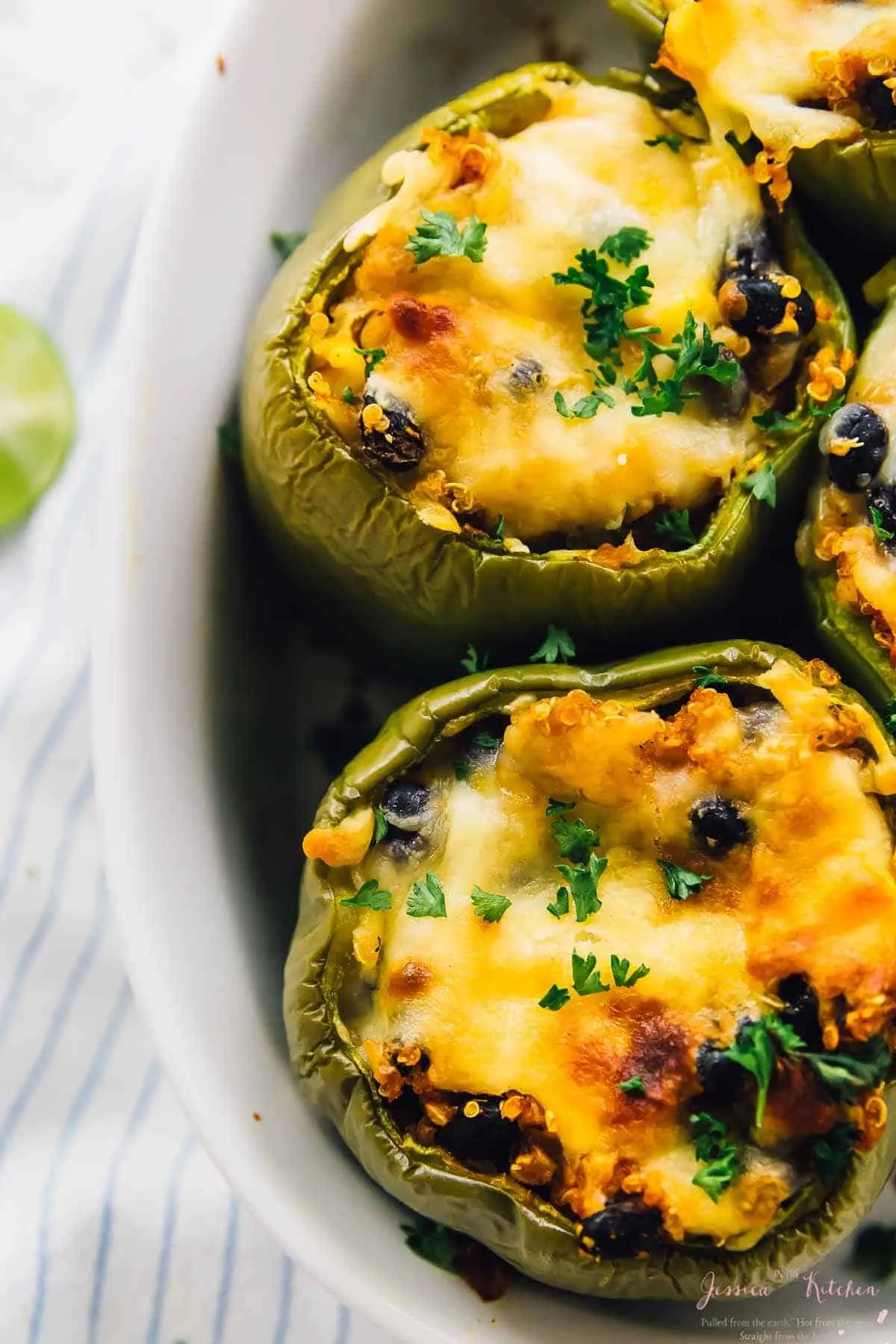 Easy Quinoa Stuffed Peppers Tex Mex Style