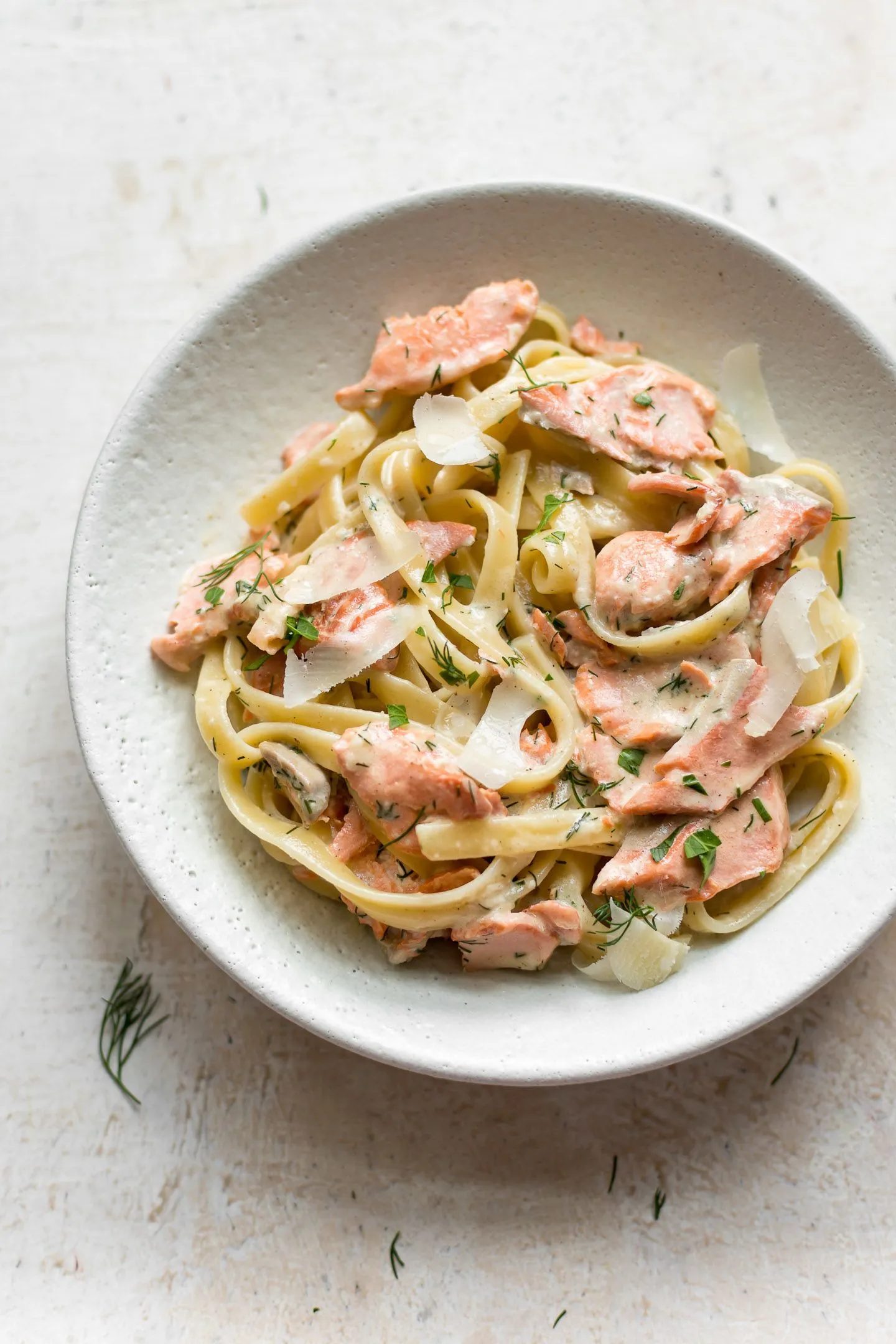 Easy Salmon Pasta with Creamy Labneh Sauce