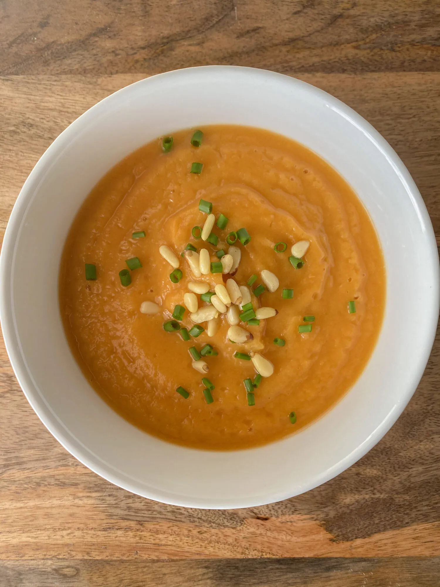 Easy Sweet Potato and Butternut Squash Soup