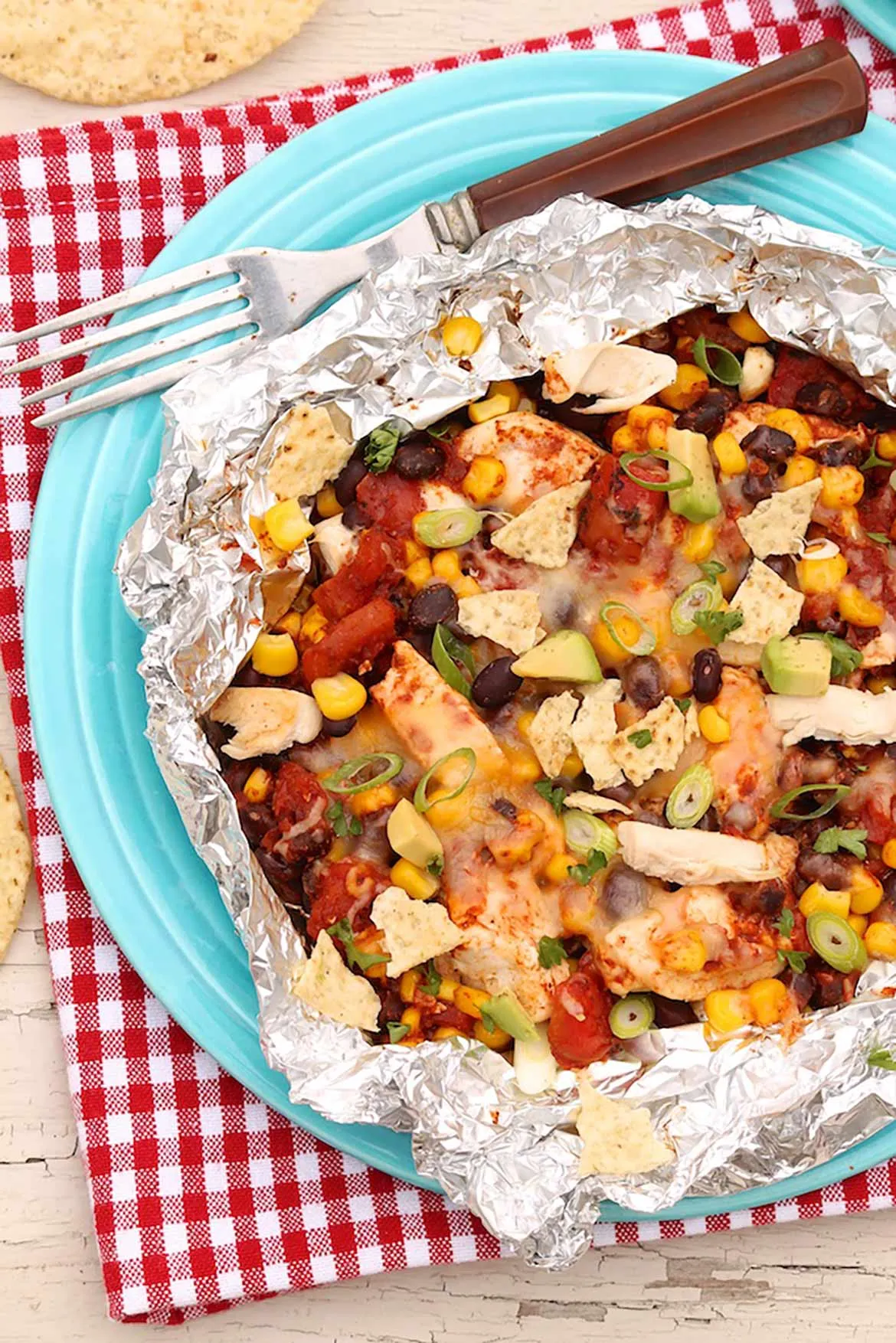 Easy Taco Chicken Foil Packets