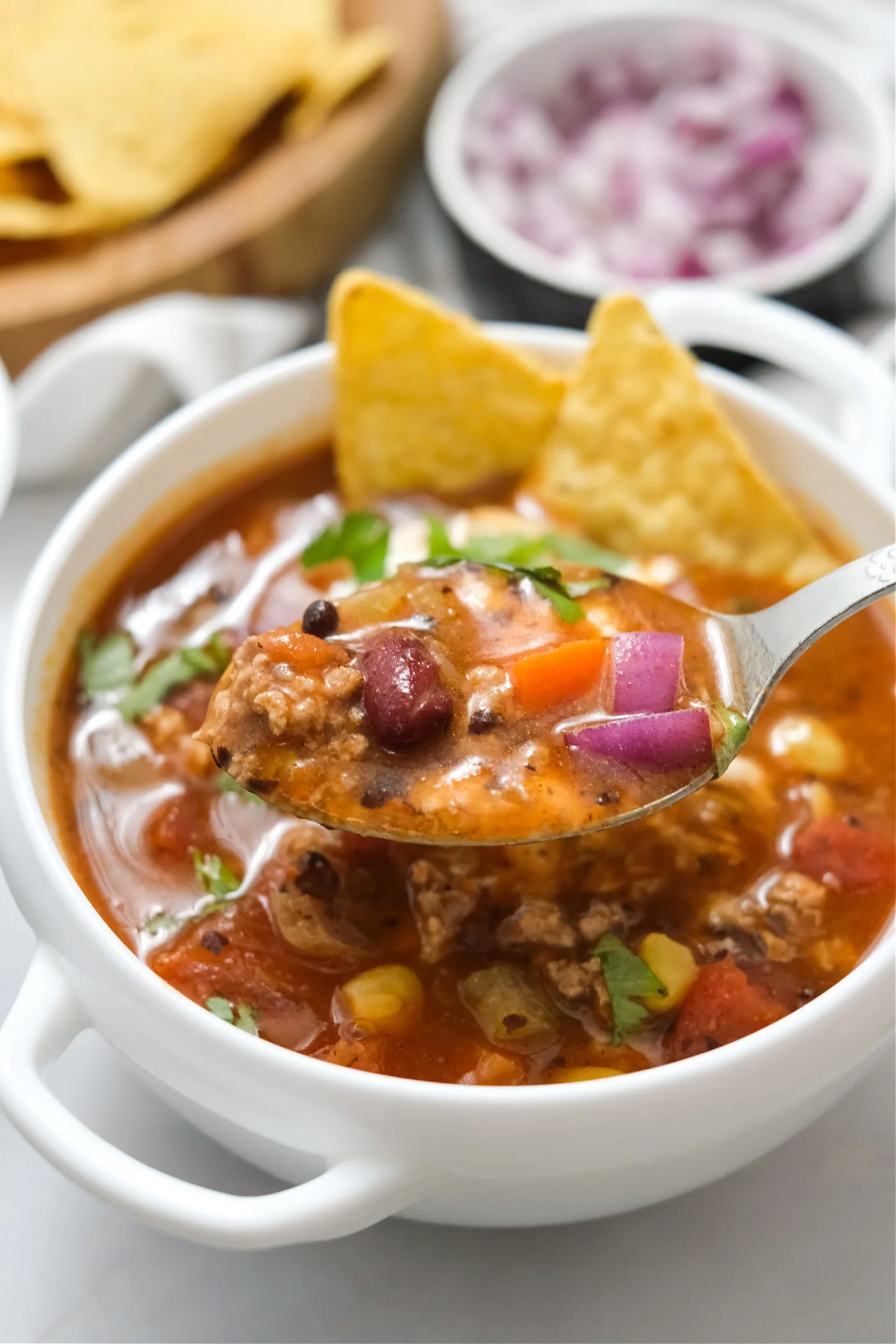 Easy Taco Soup from Your Pantry