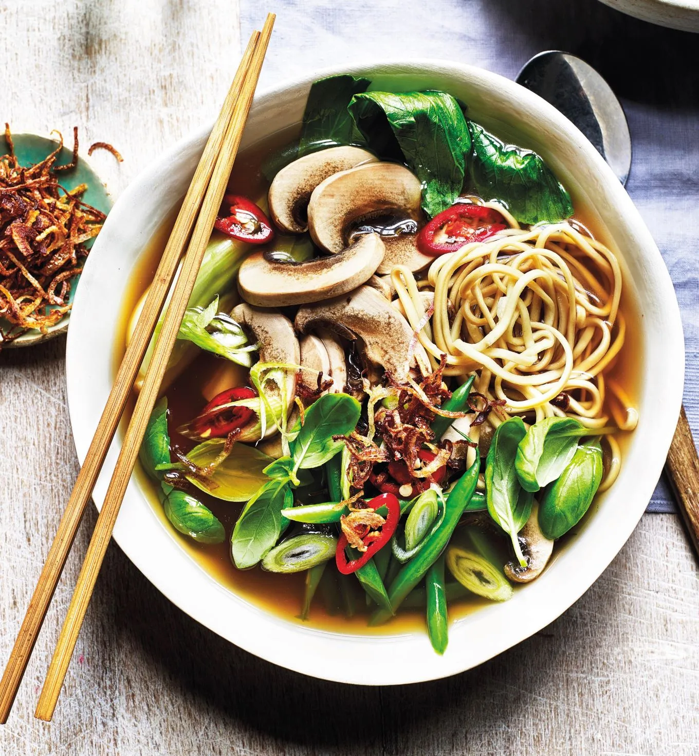 Easy Weeknight Mushroom Pho