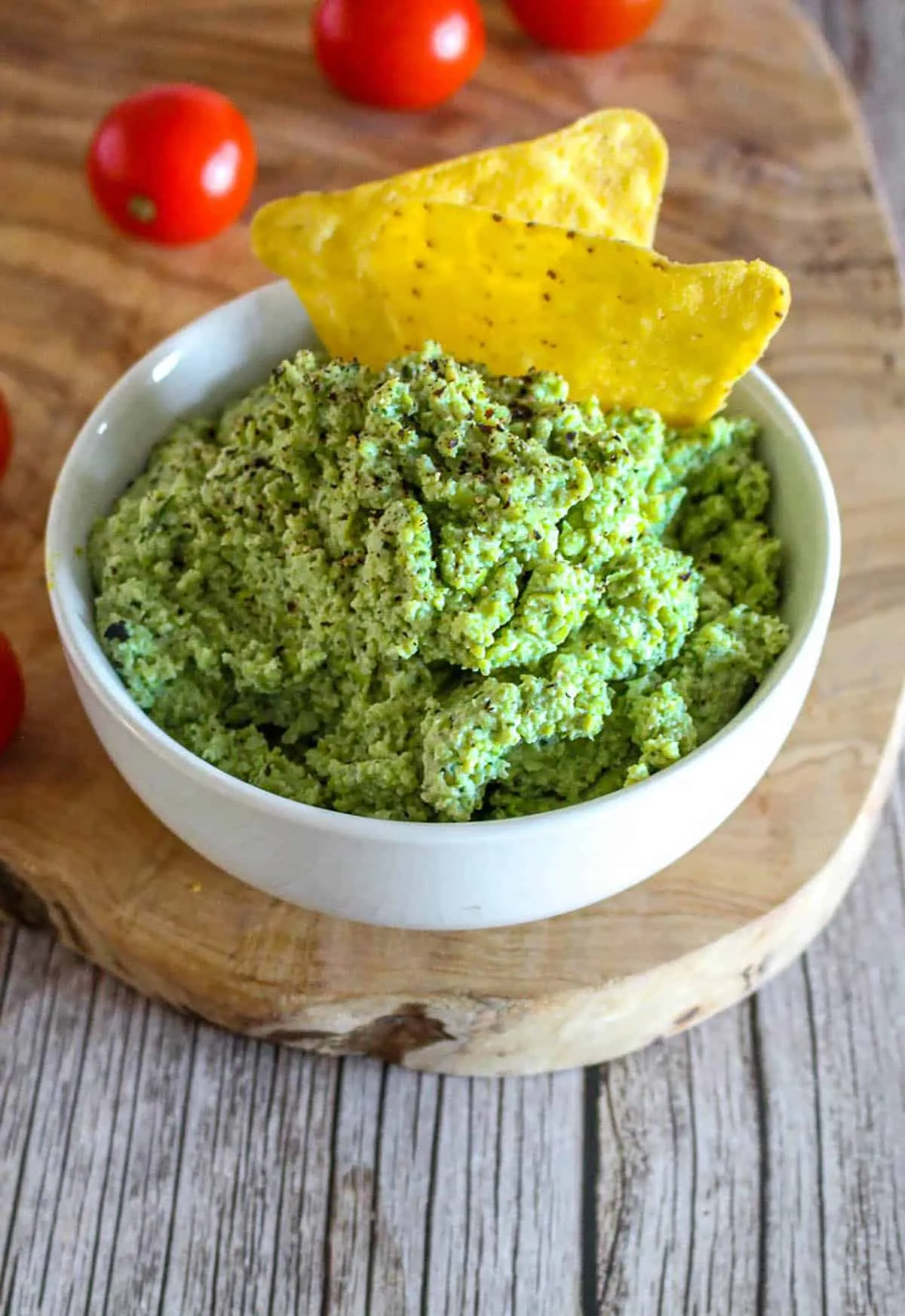 Edamole Guacamole with Edamame Instead of Avocado