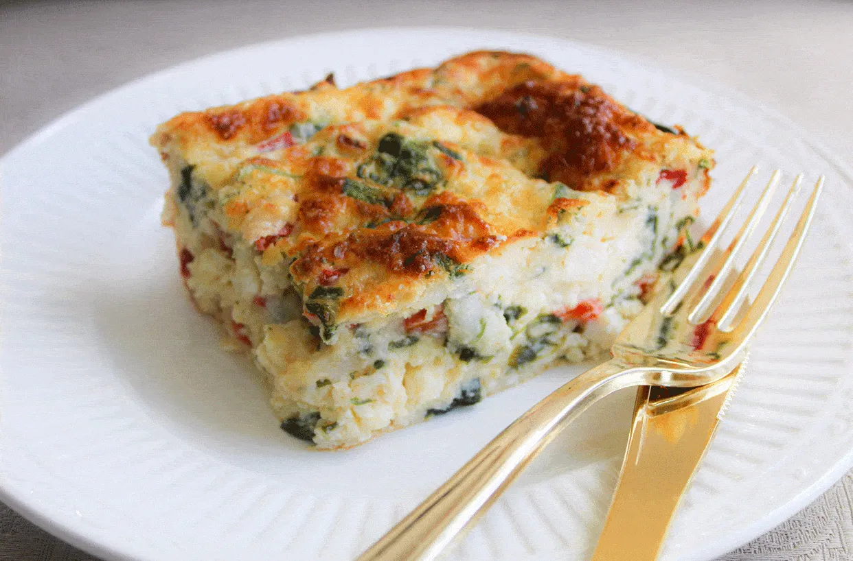 Egg Casserole with Cottage Cheese