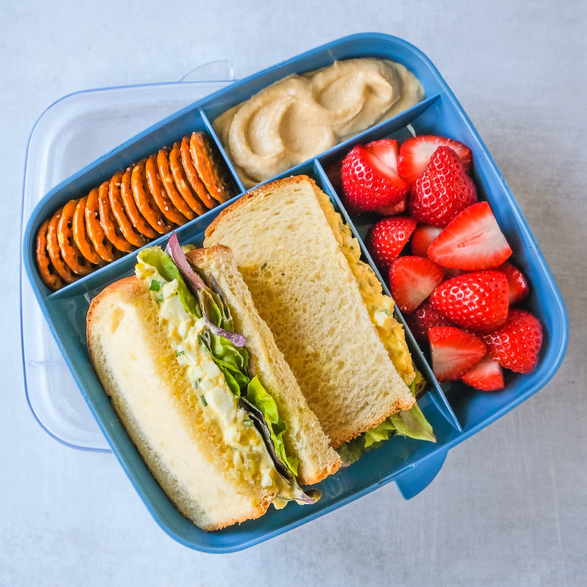 Egg Salad Sandwich Bento