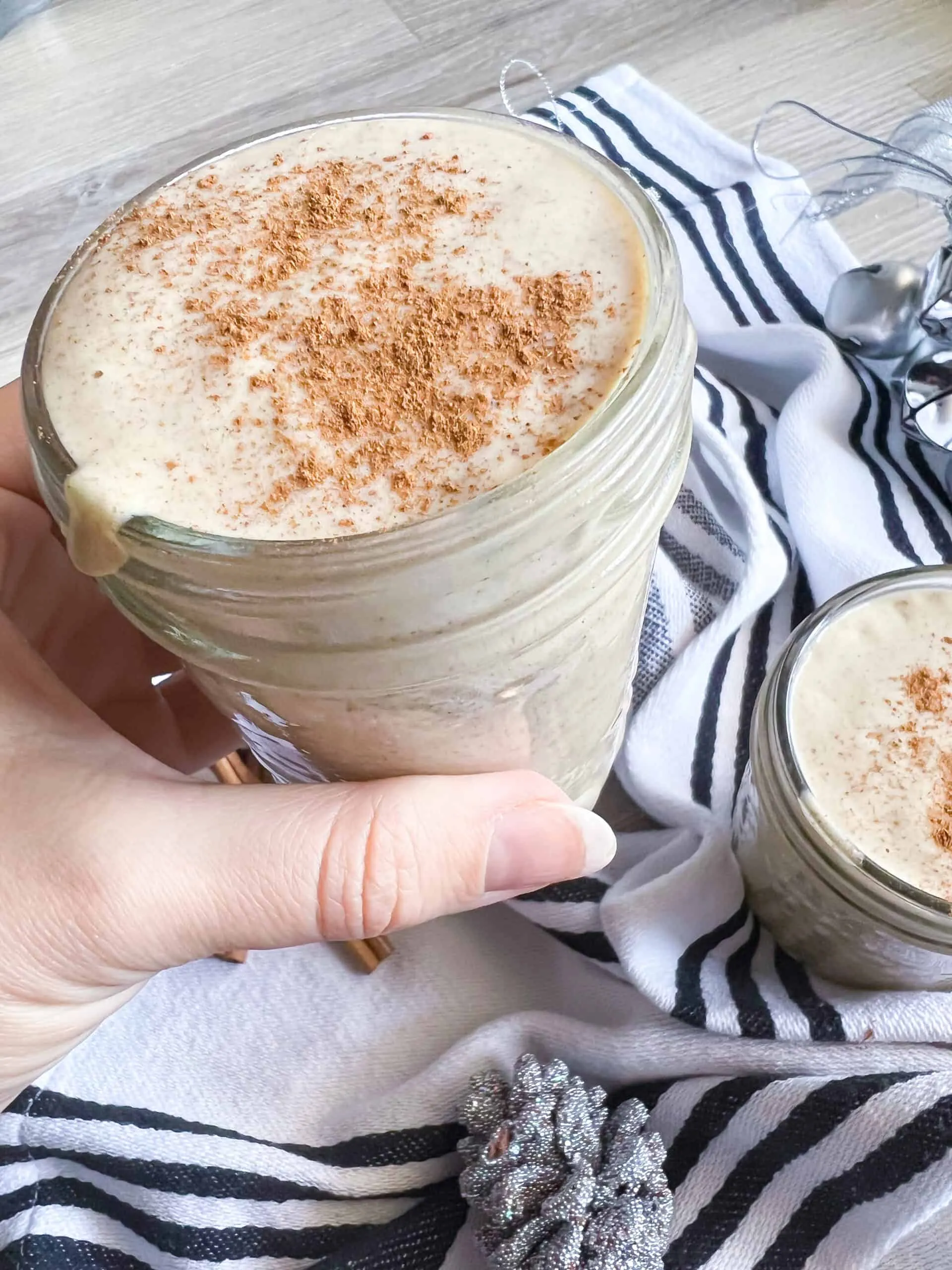Eggnog Smoothie Gluten Free and Vegan