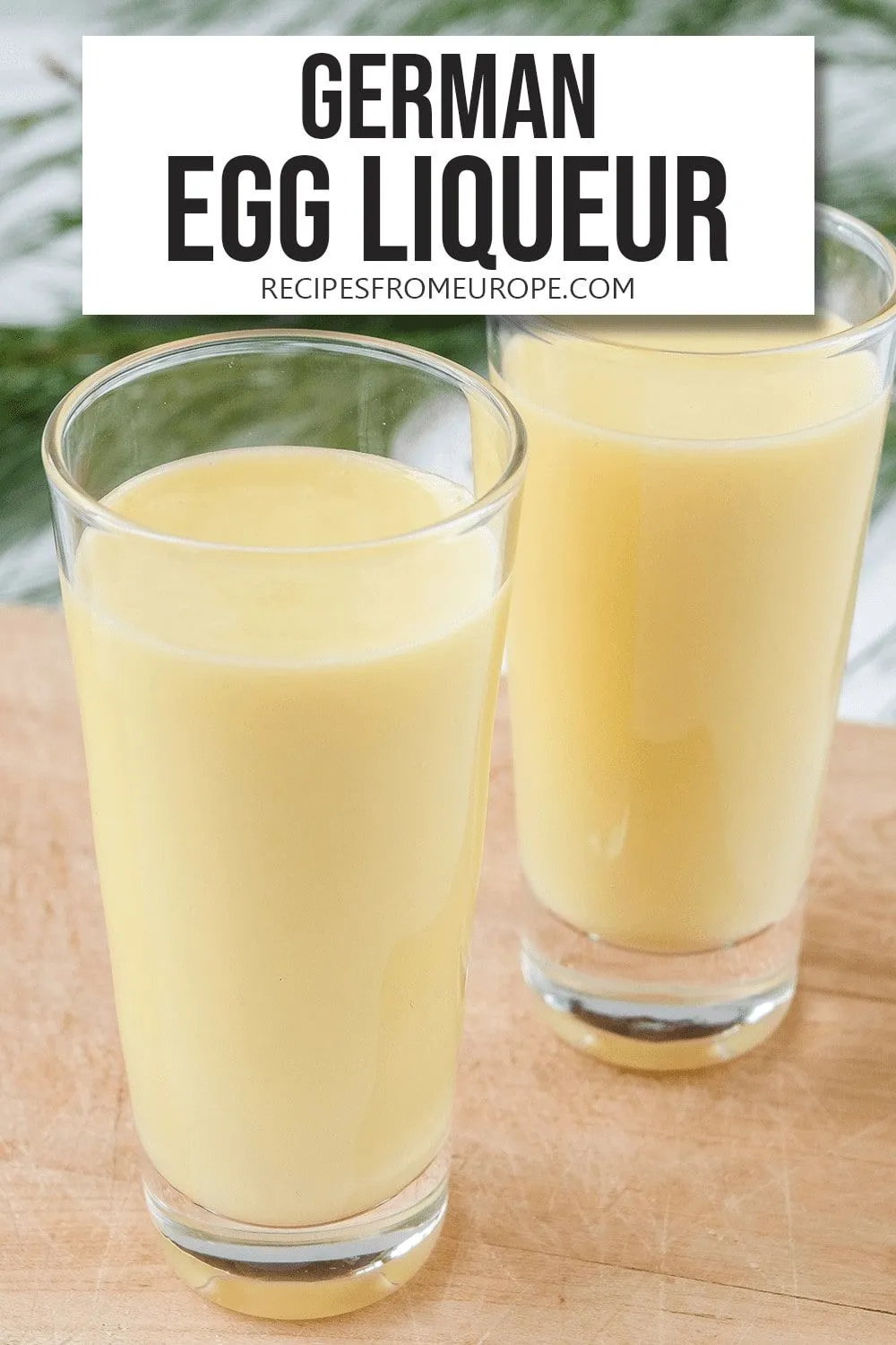 Eierlikorwaffeln Egg Liqueur Waffles