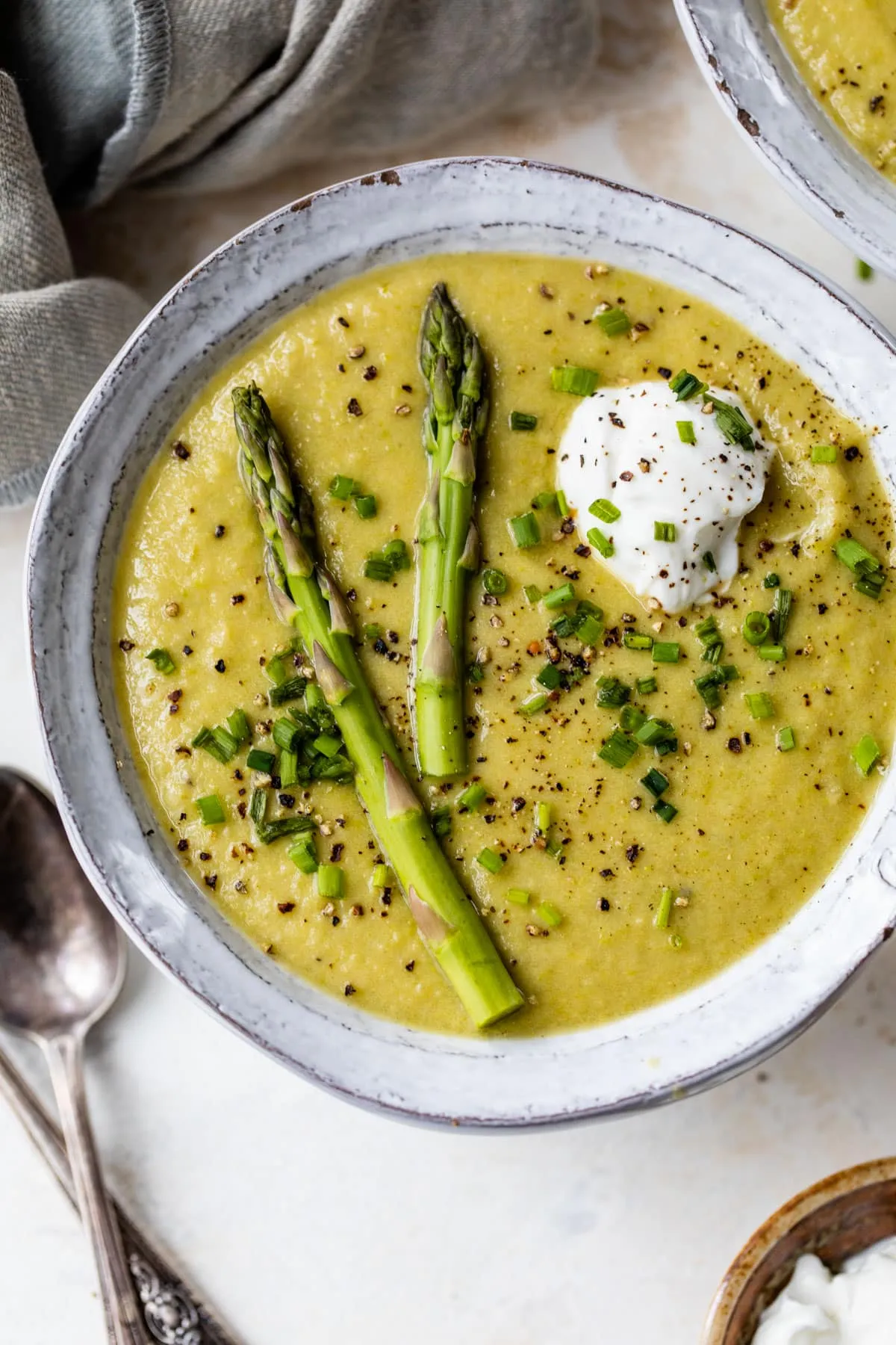 FF No Cream Asparagus Soup Vegan