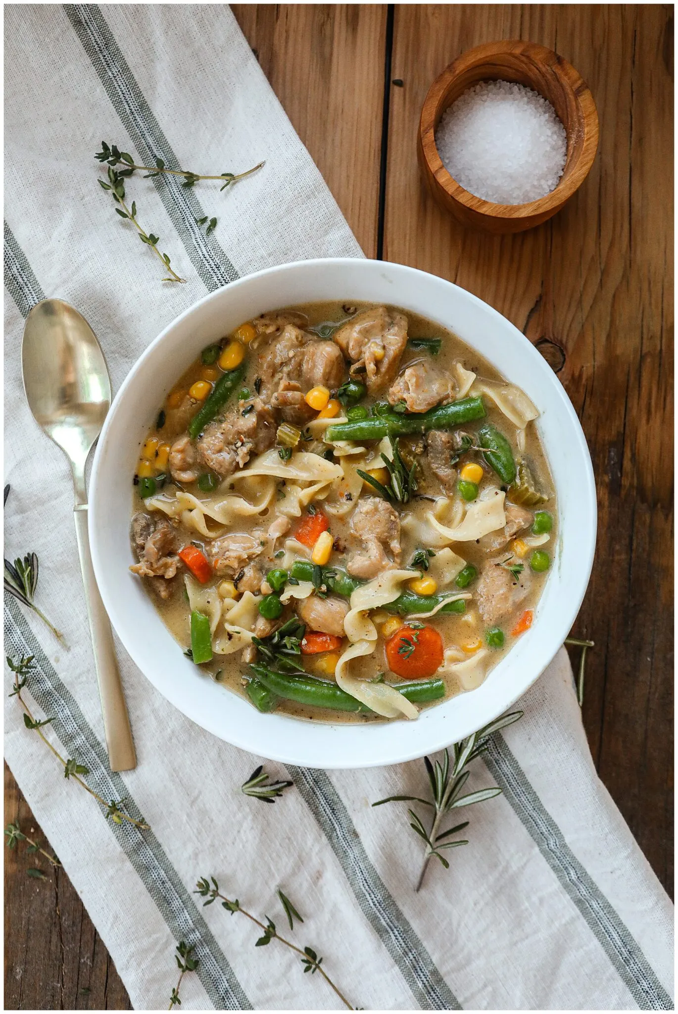 Farmhouse Chicken Noodle Stew