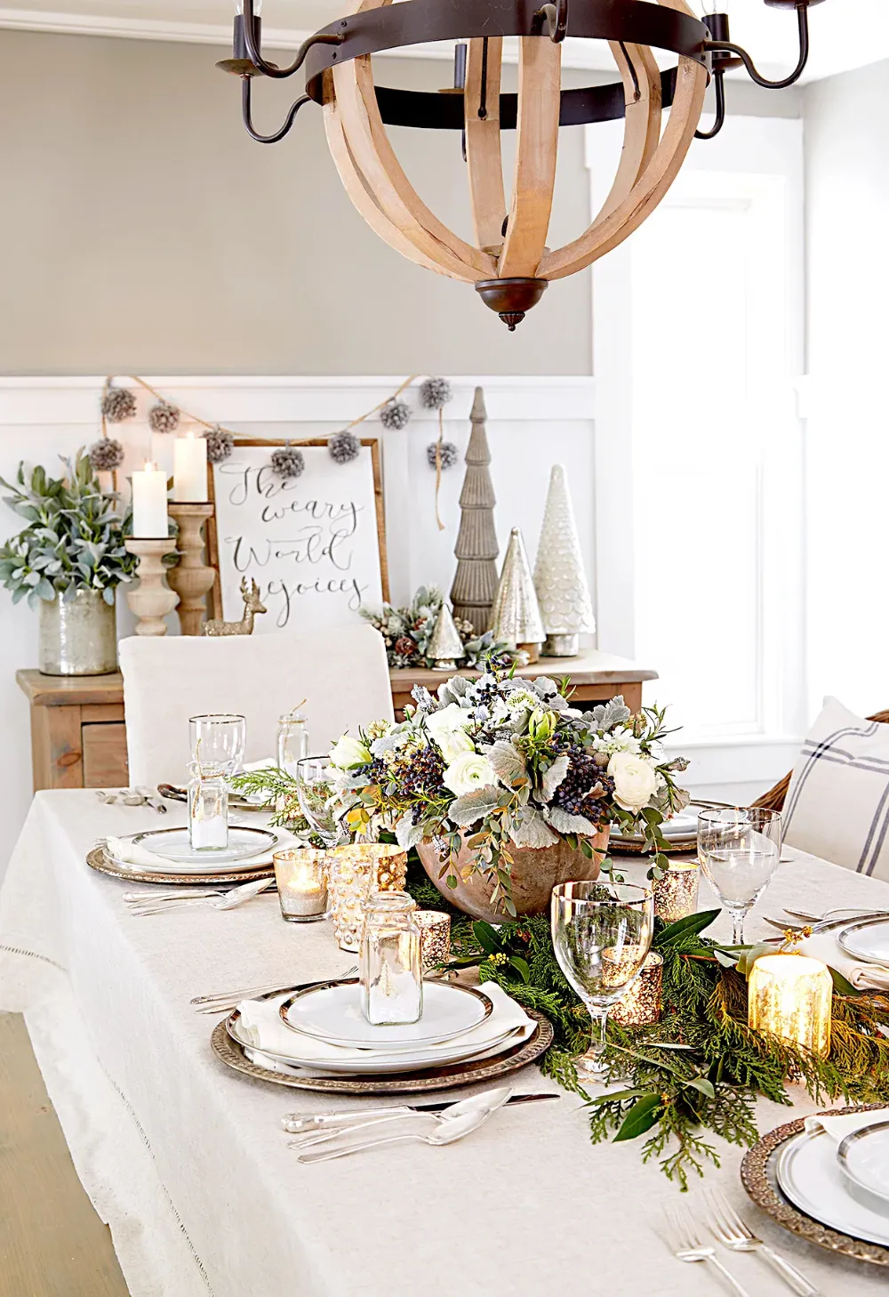 Farmhouse Table Christmas Brunch