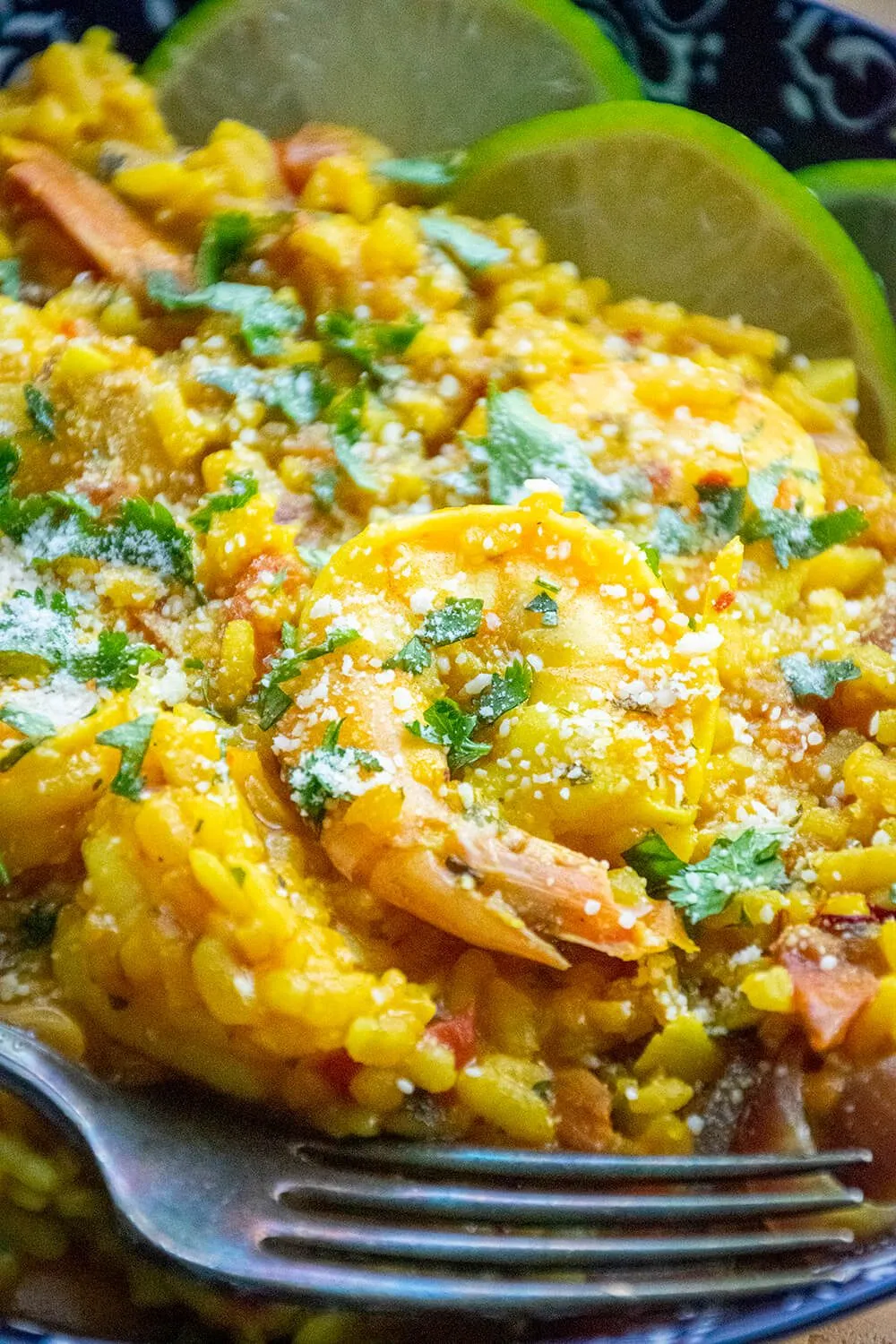 Fifteen Minute Instant Pot Shrimp Paella