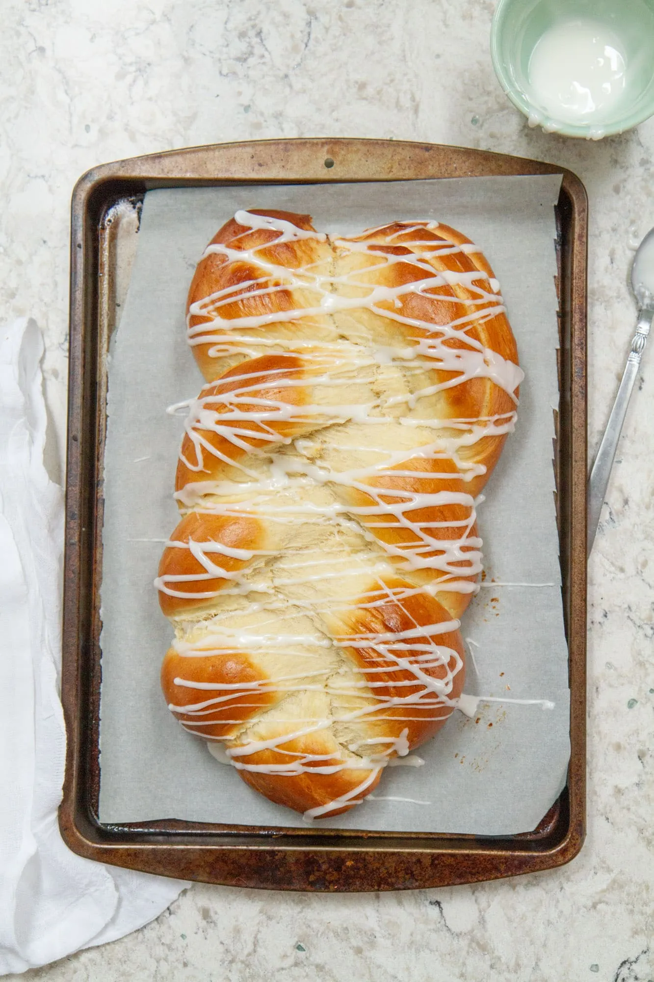 Finnish Cardamom Pulla Bread