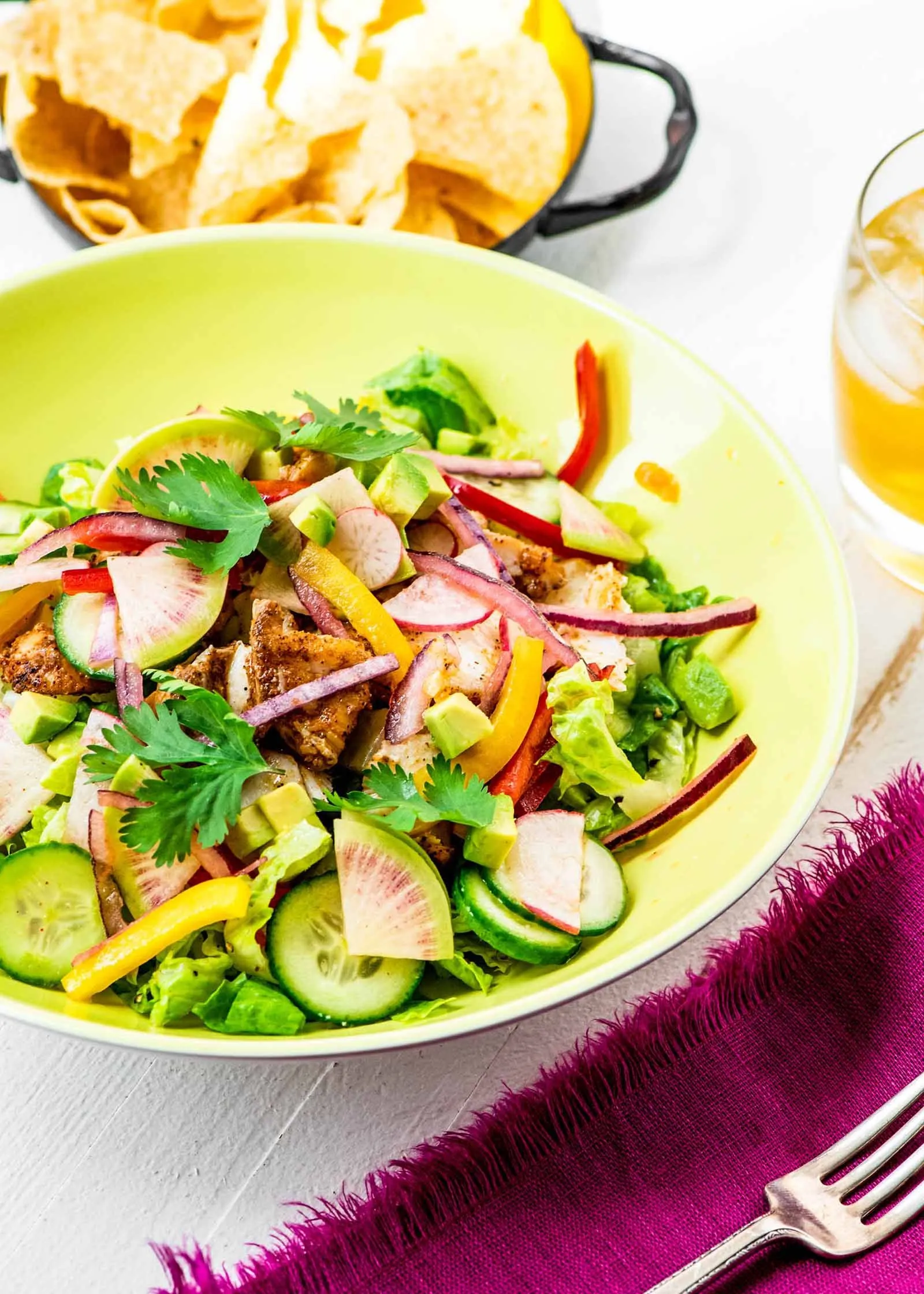 Fish Taco Salad Bowl