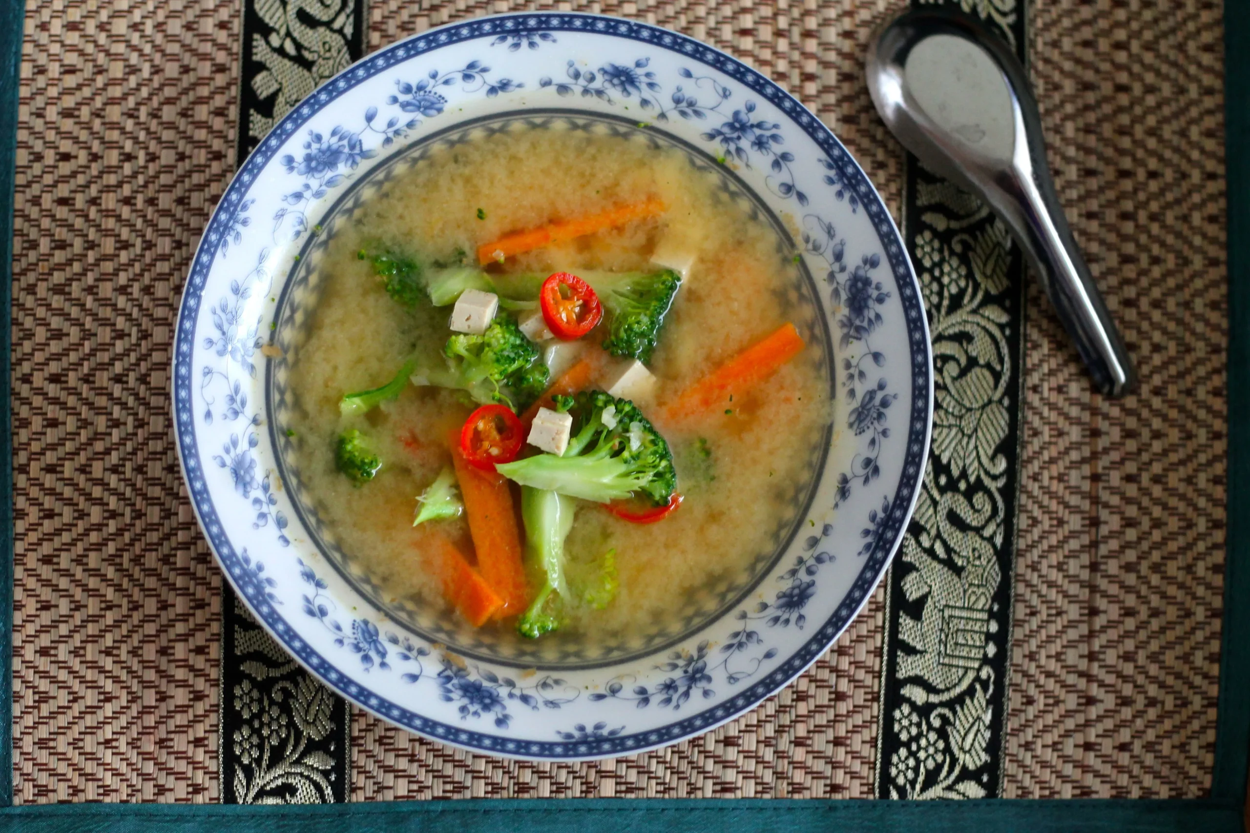 Five Minute Feel Better Miso Vegetable Soup
