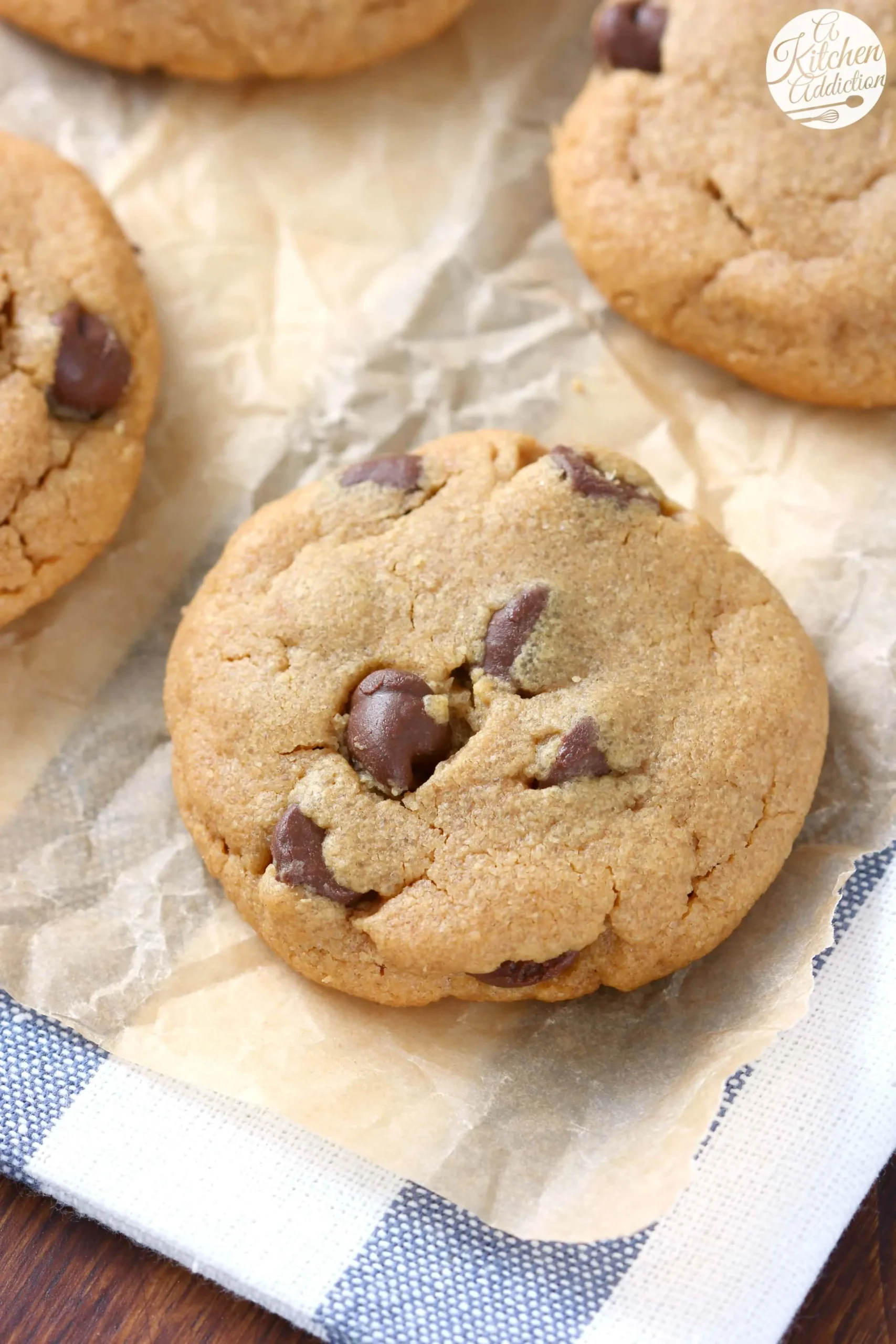 Flourless Peanut Butter and Chocolate Cookies