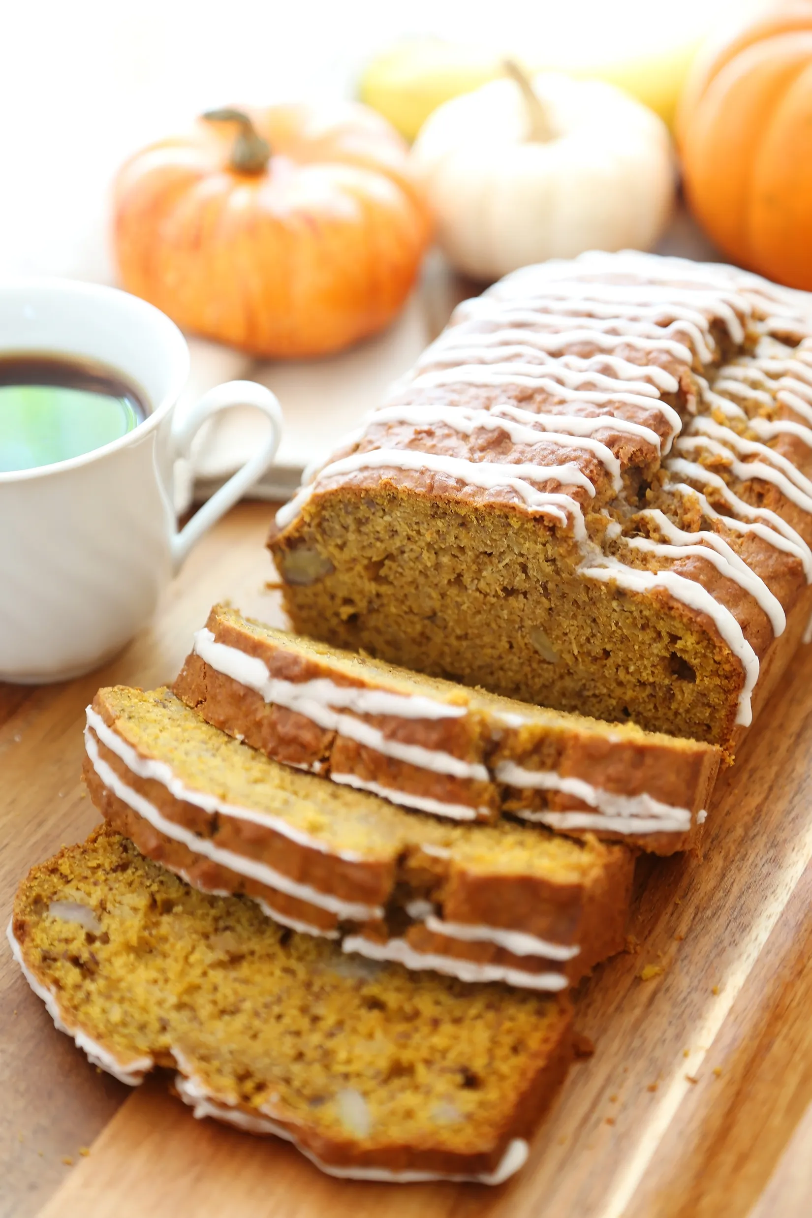 Fluffy Pumpkin Banana Bread