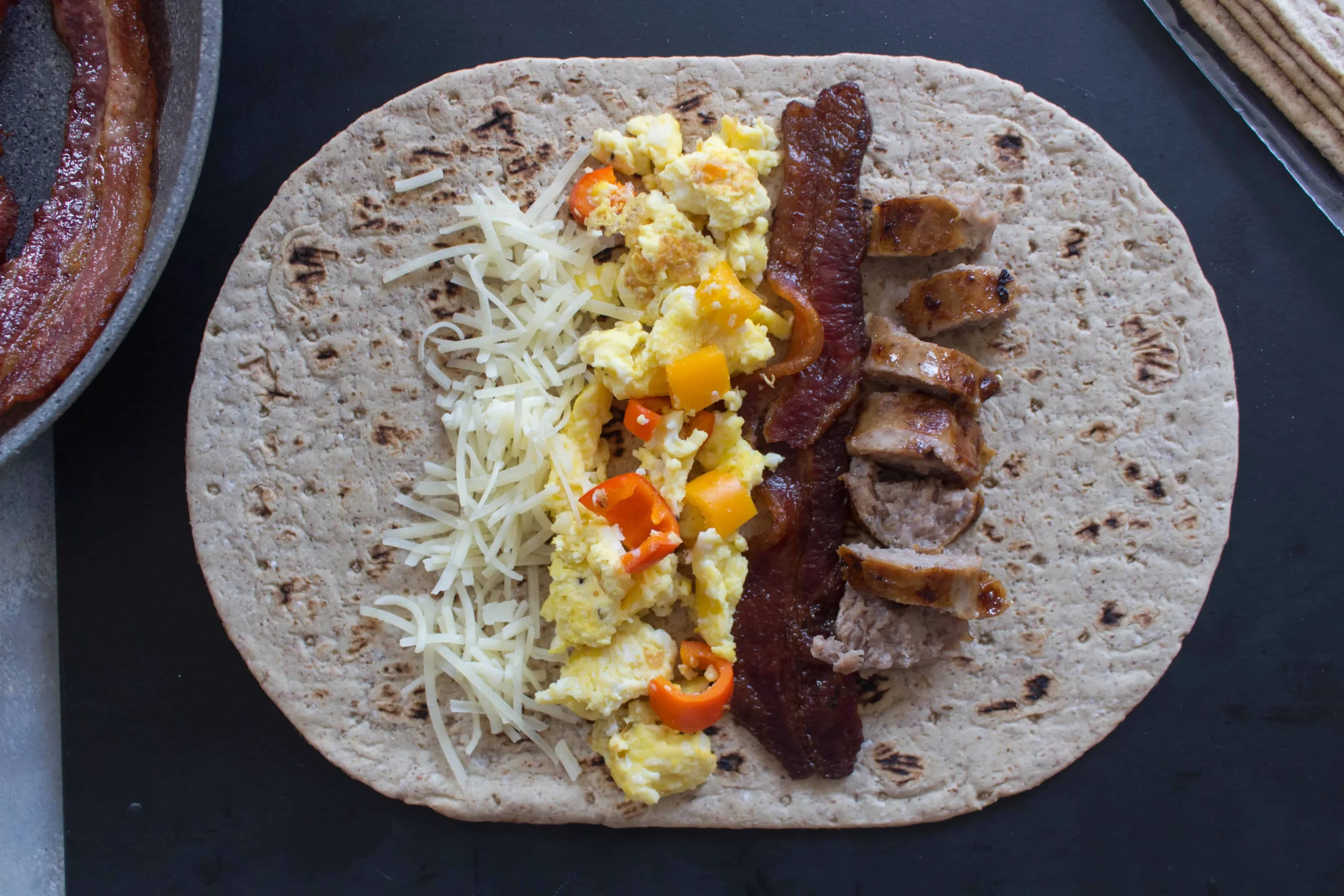 Freezer Friendly Breakfast Wraps