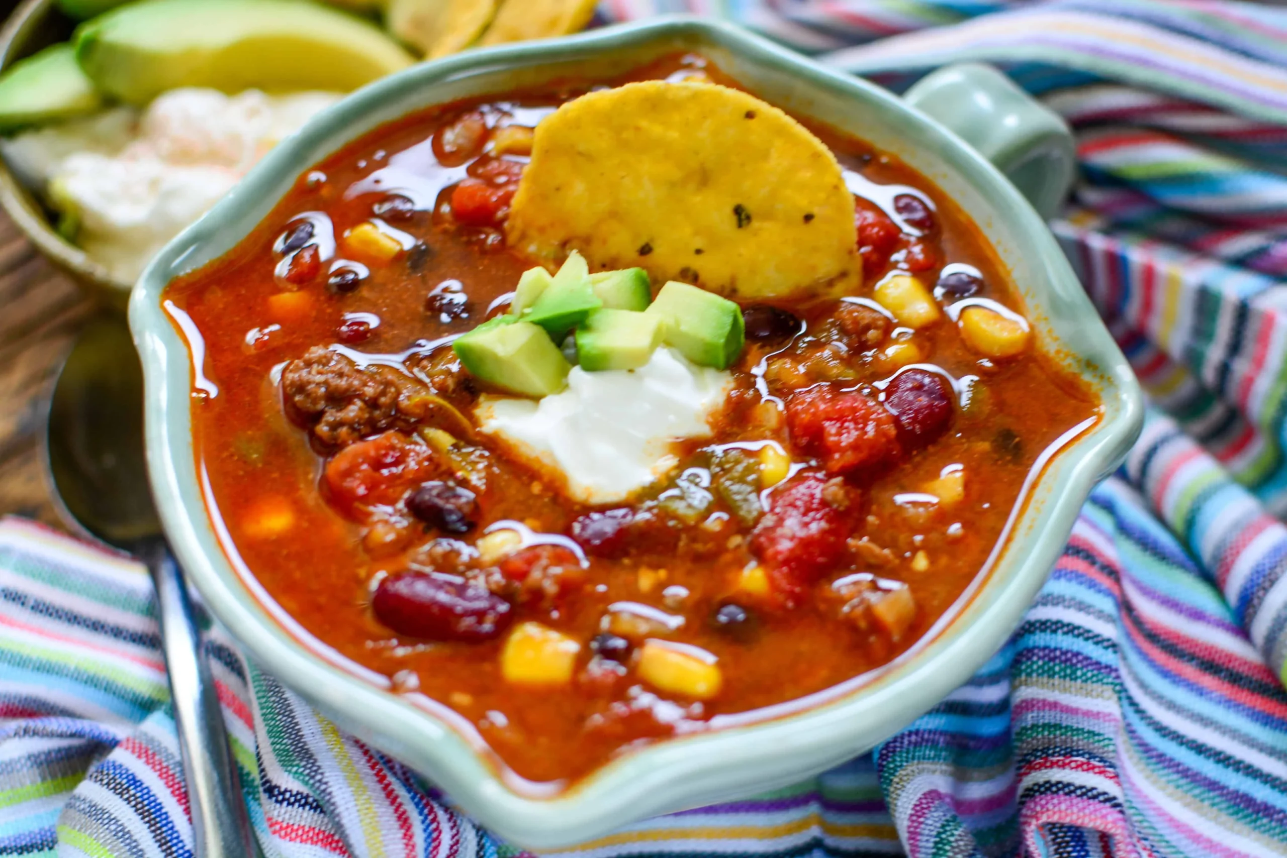 Freezer Meal Taco Soup
