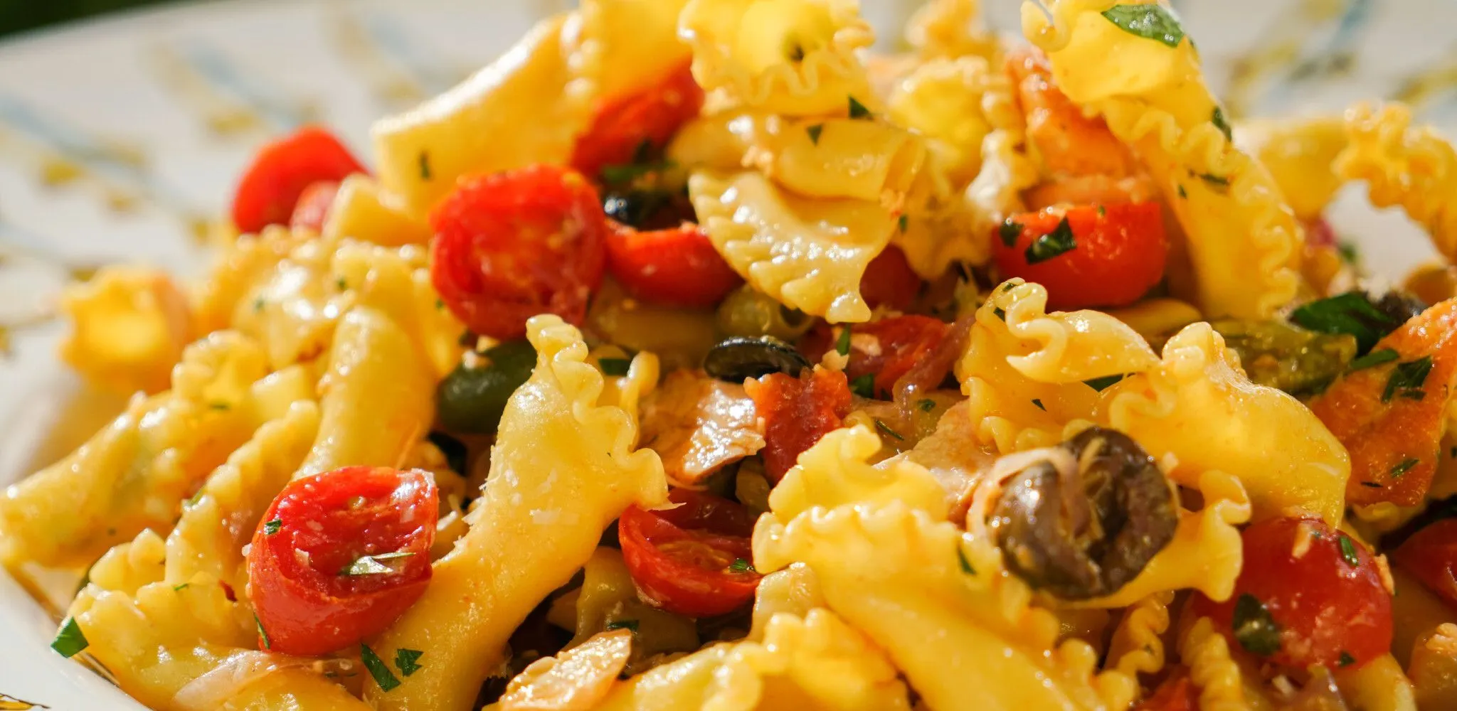 Fresh Campanelle Pasta with O