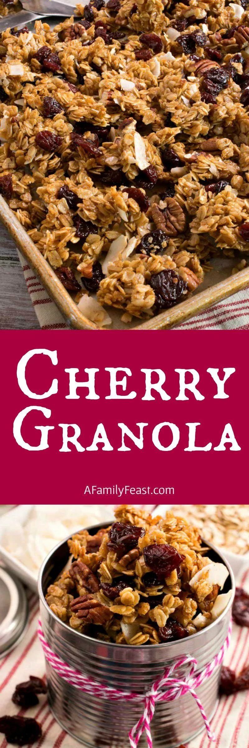 Fresh Cherry Granola Balls