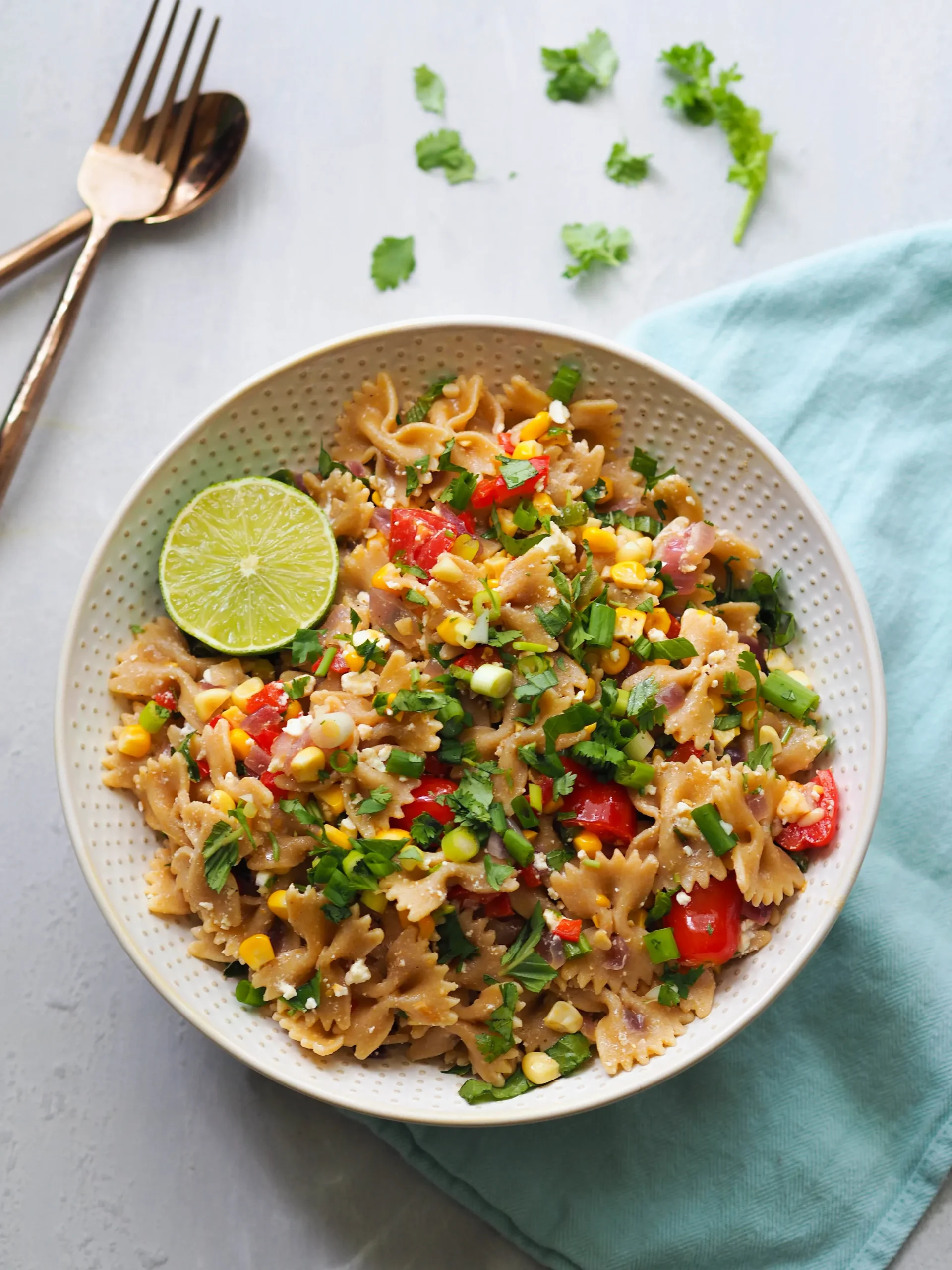 Fresh Corn and Herb Pasta Salad