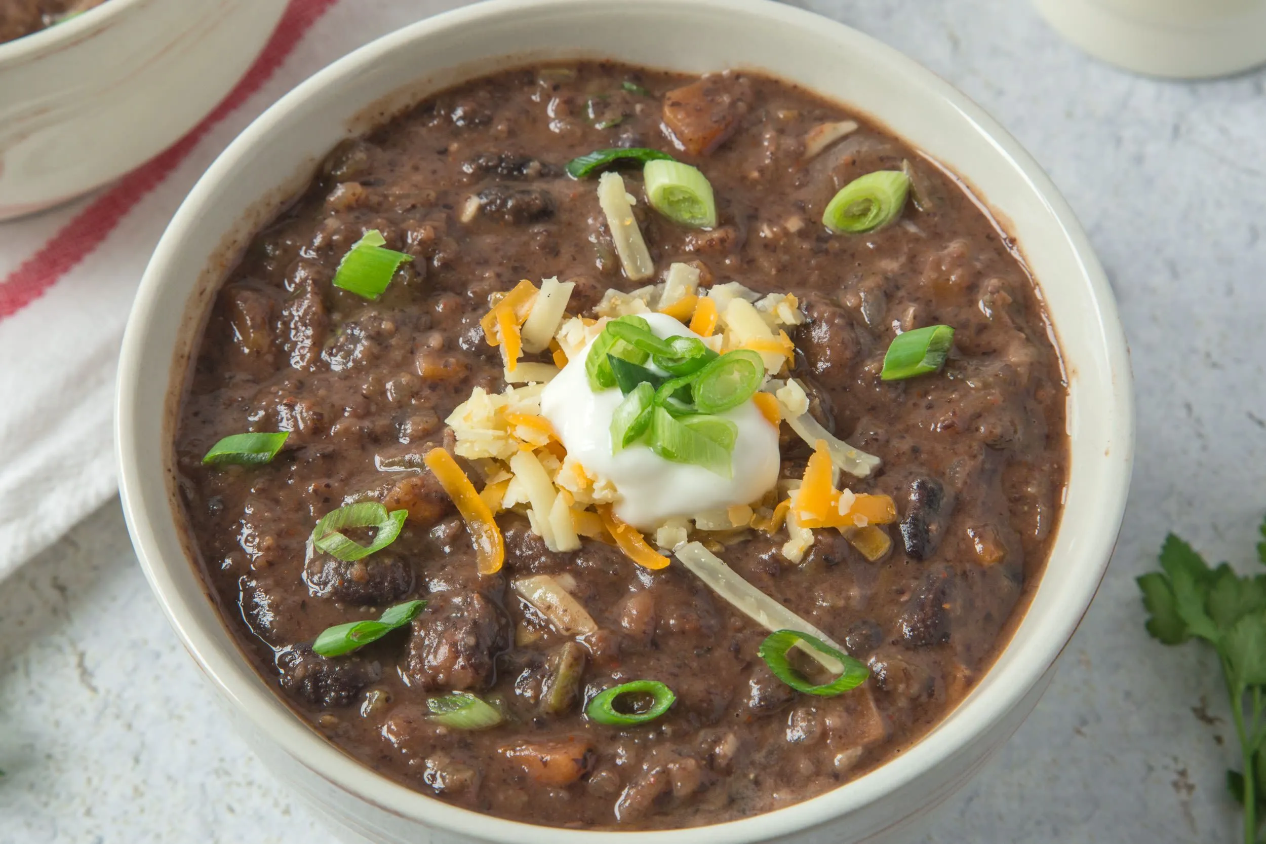 Friday's Black Bean Soup