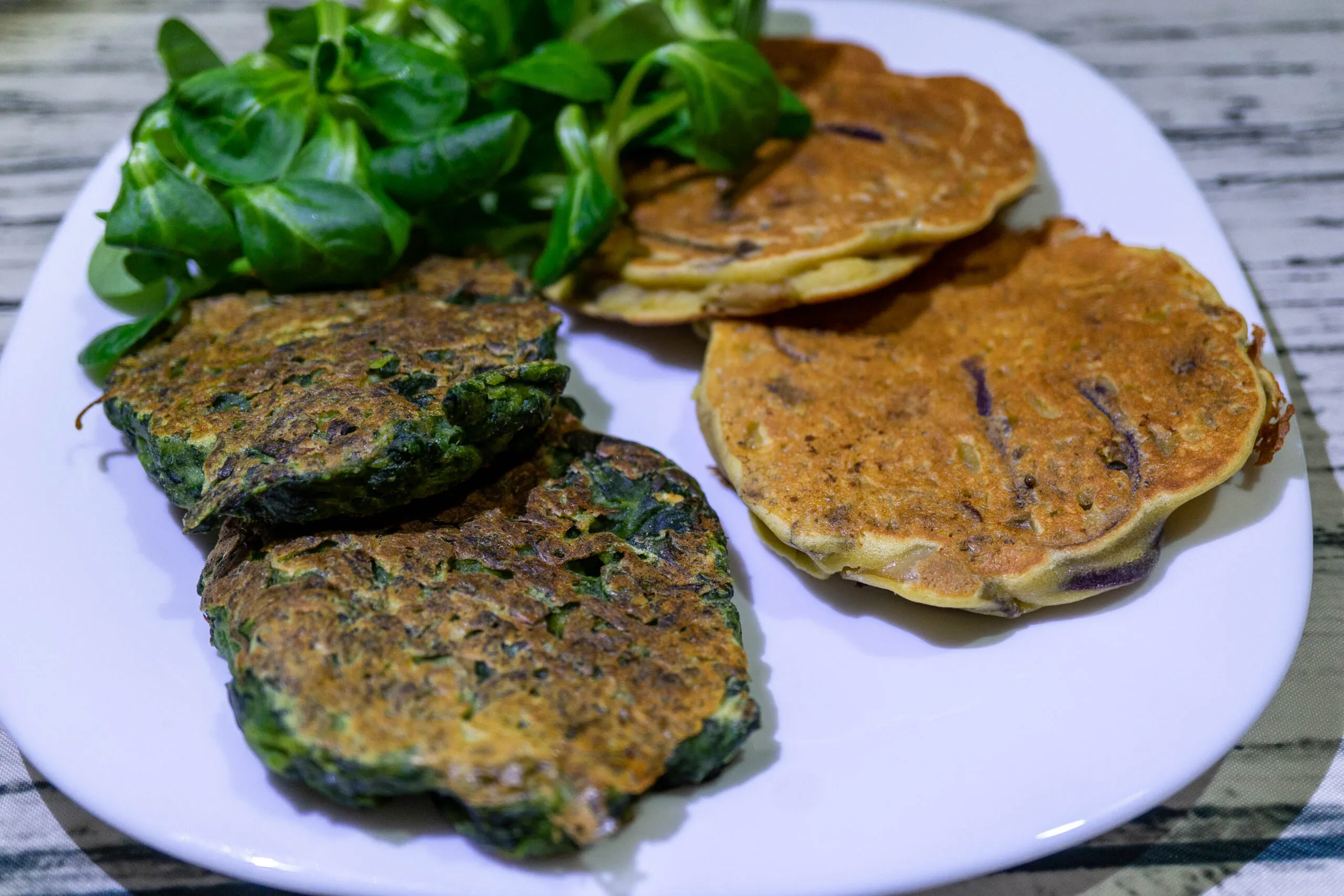 Frittatine Verde in Insalata