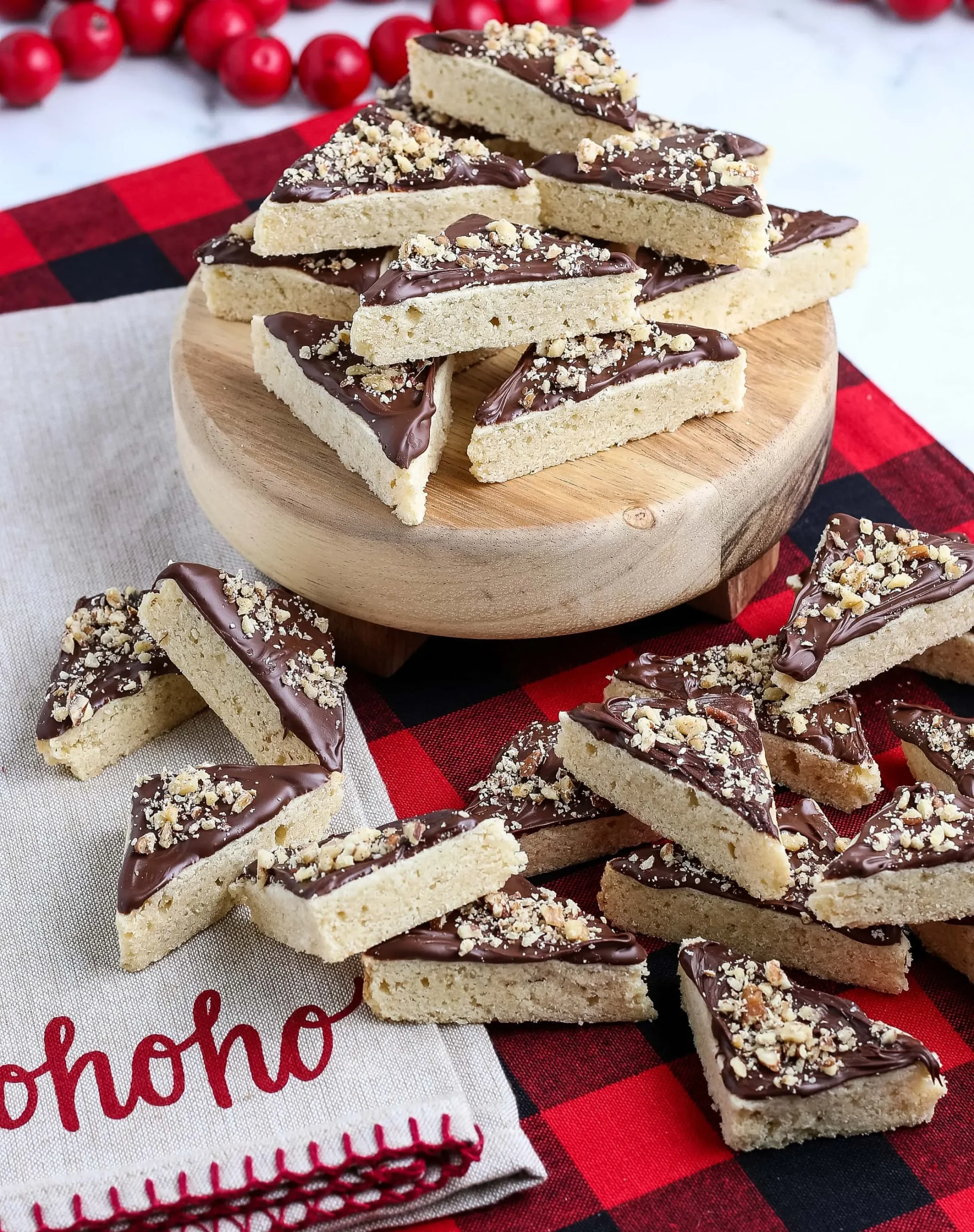 Frosted Cookie Triangles Gluten Free