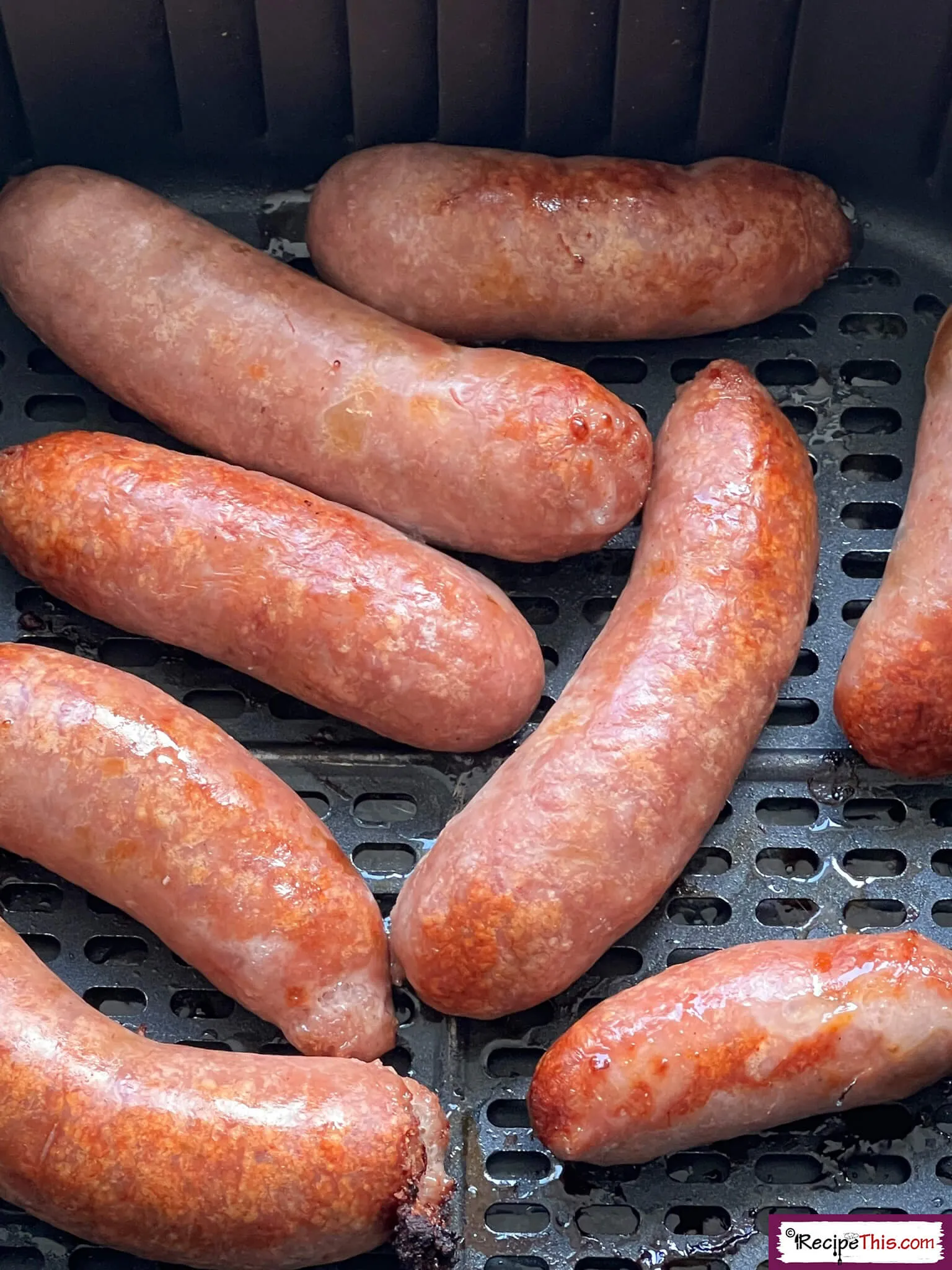 Frozen Sausage in Air Fryer