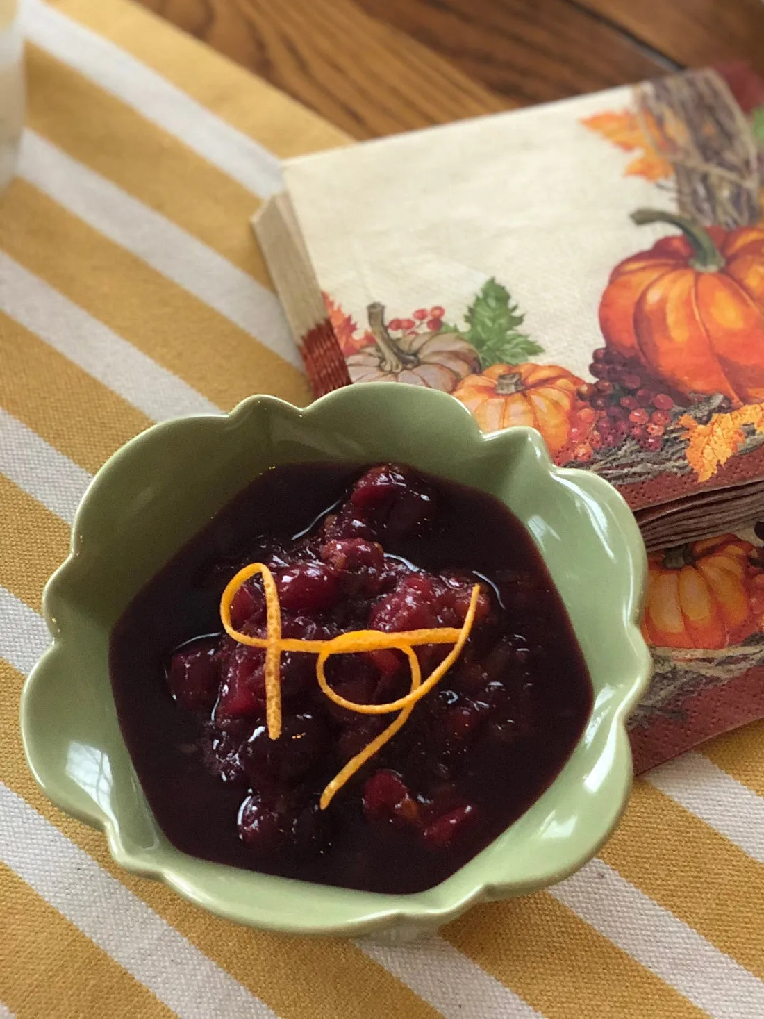 Fustinis Spiced Cranberry Sauce