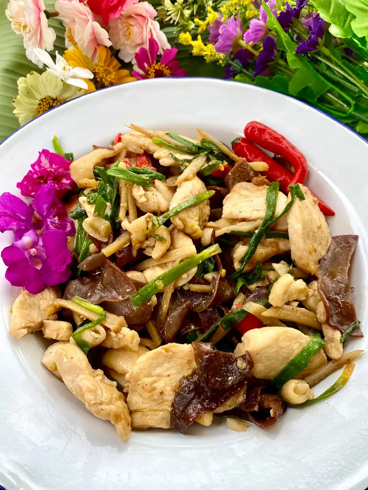 Gai Pad Khing Thai Ginger Chicken